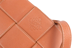 LOEWE BROWN SURPLUS MEDIUM LEATHER TOTE BAG