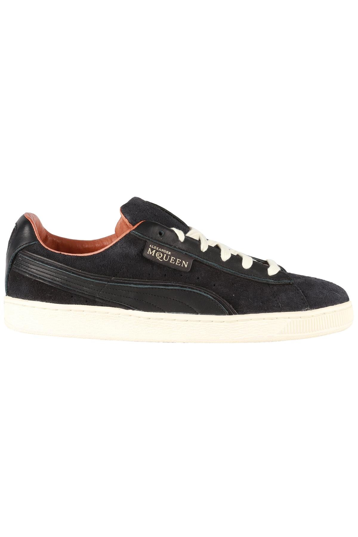 ALEXANDER MCQUEEN + PUMA BLUE SUEDE SNEAKERS EU 44 UK 10 US 11