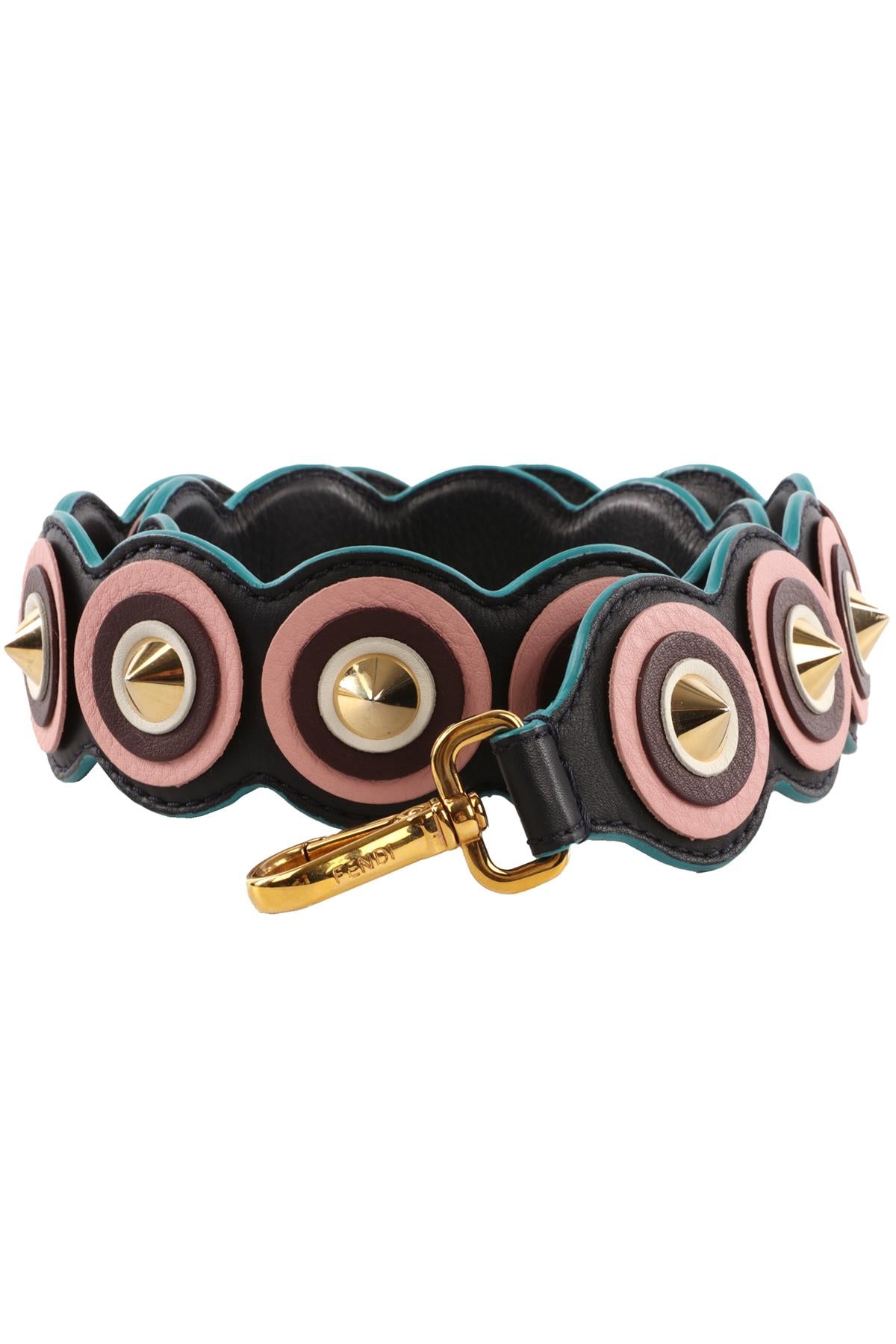 FENDI MULTI LEATHER BAG STRAP