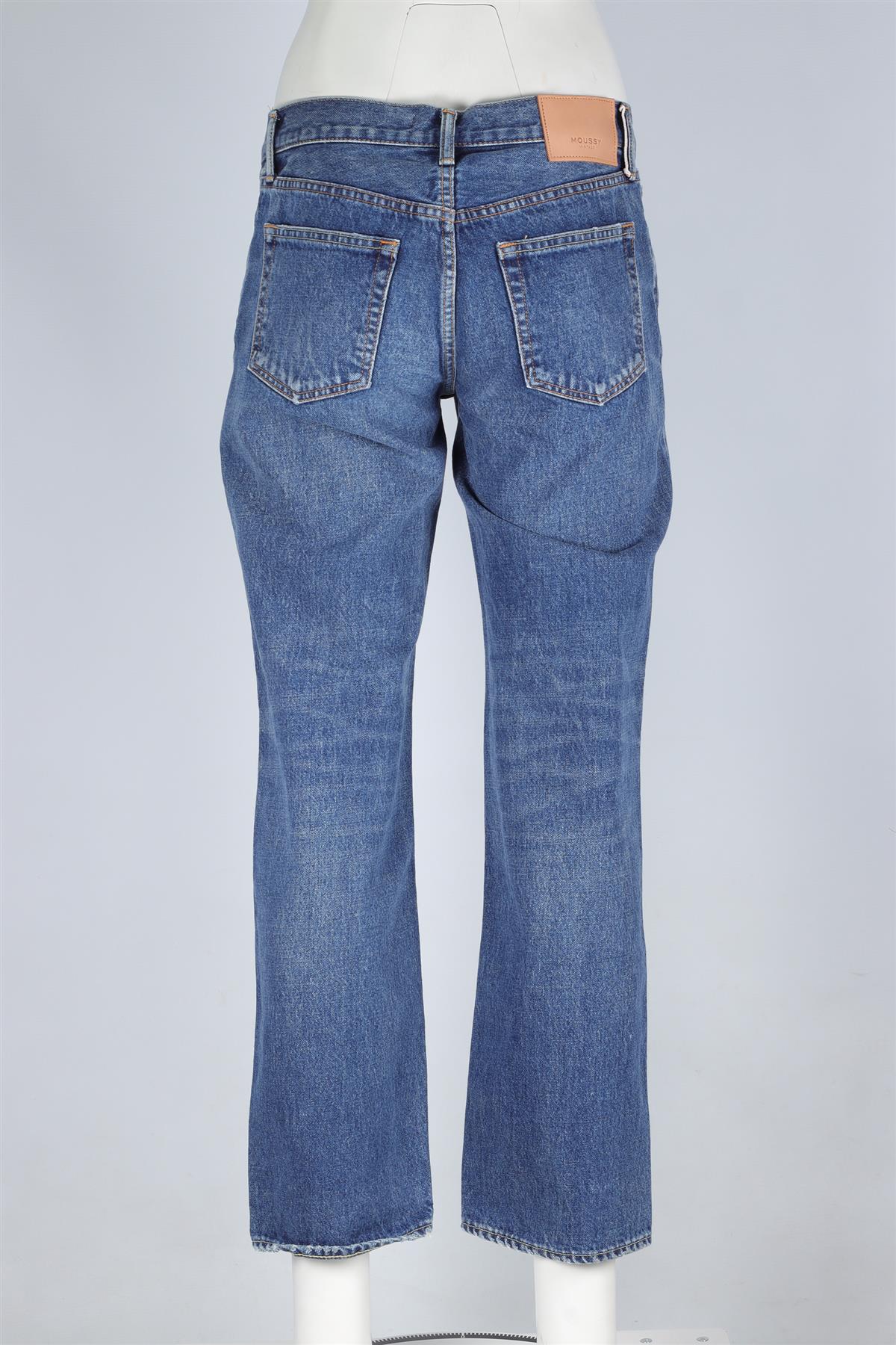 MOUSSY BLUE STRAIGHT LEG JEANS W26 UK 8