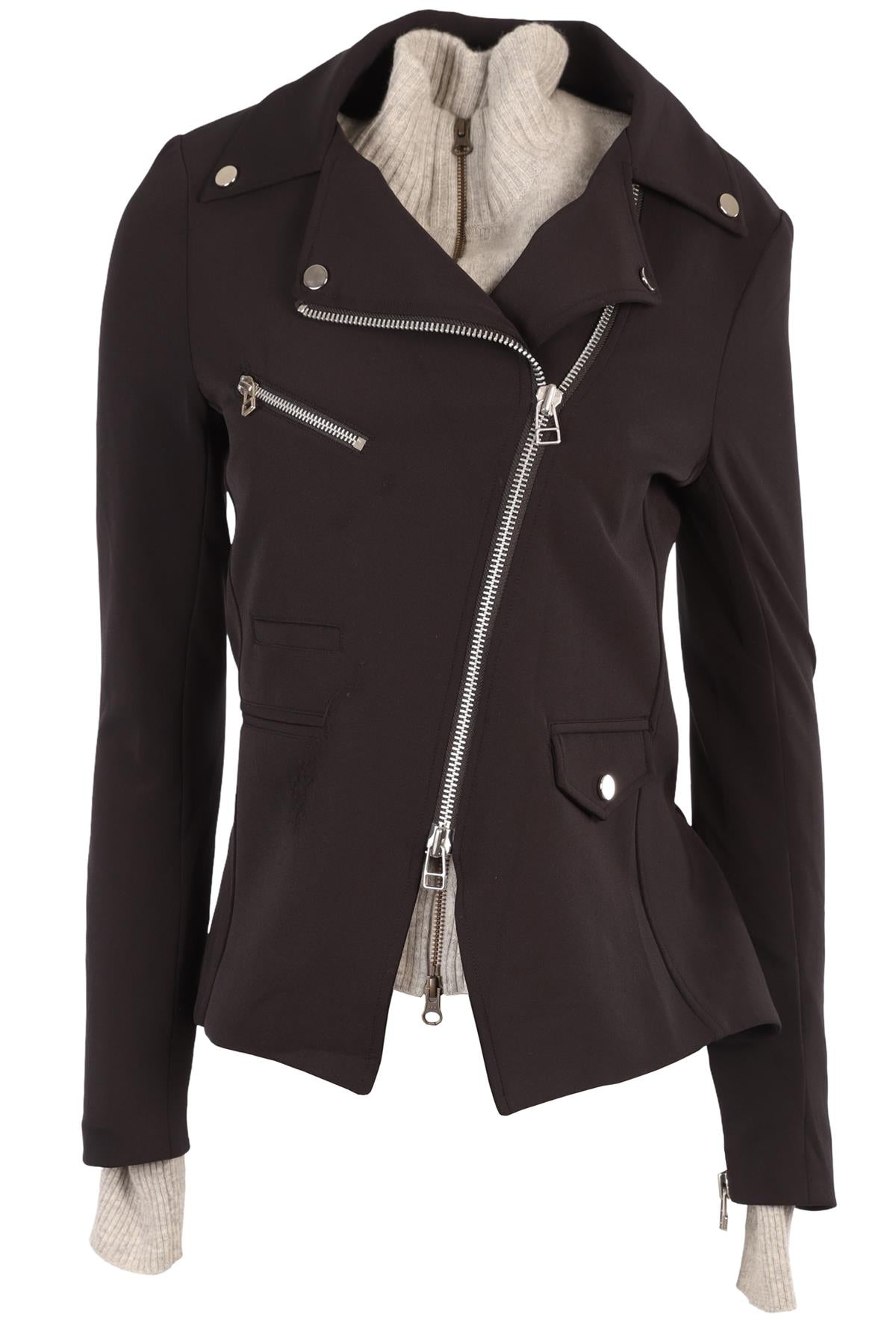 VERONICA BEARD BLACK WOVEN JACKET US 4 UK 8