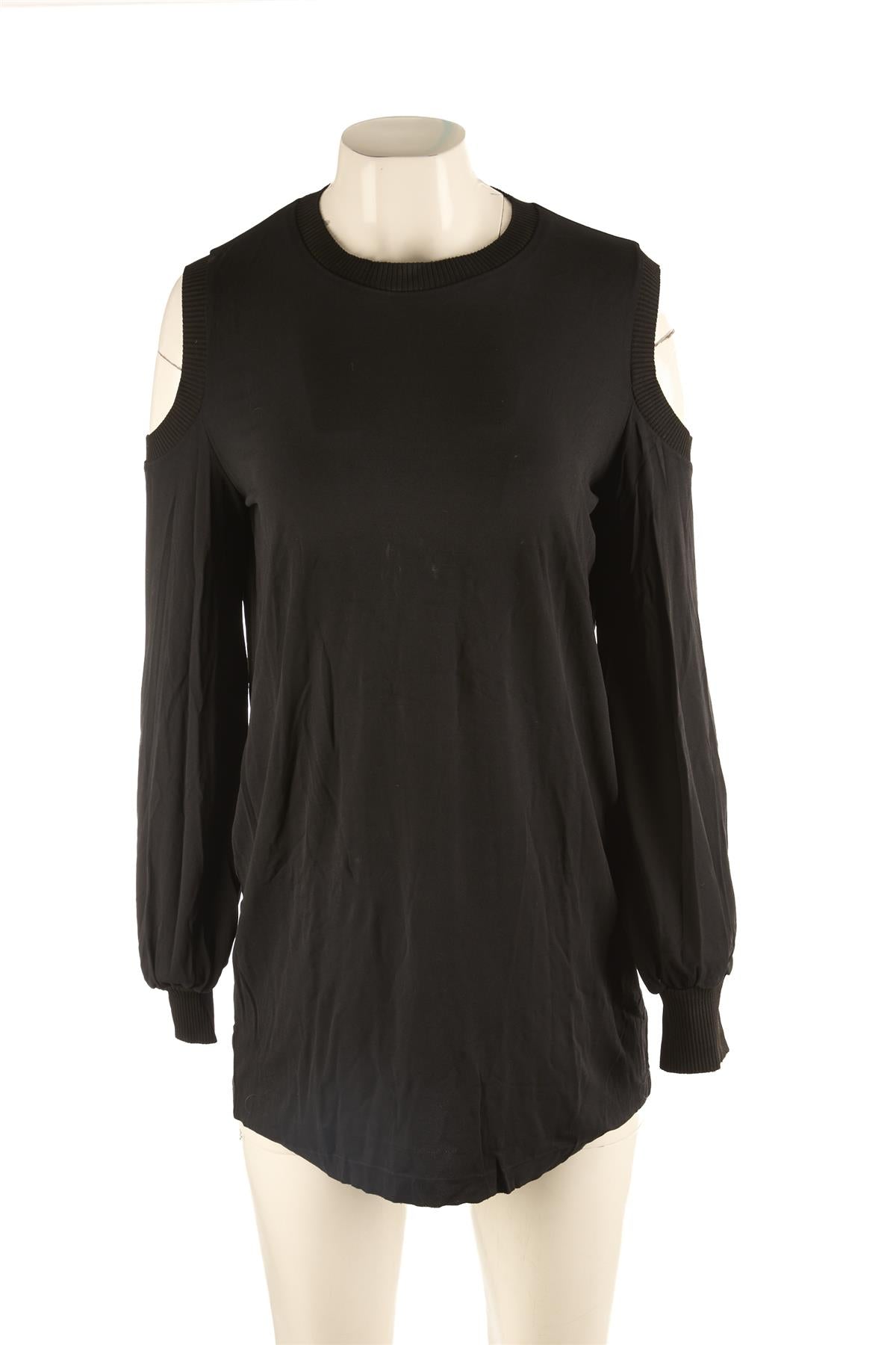GIVENCHY BLACK JERSEY MINI DRESS FR 40 UK 12
