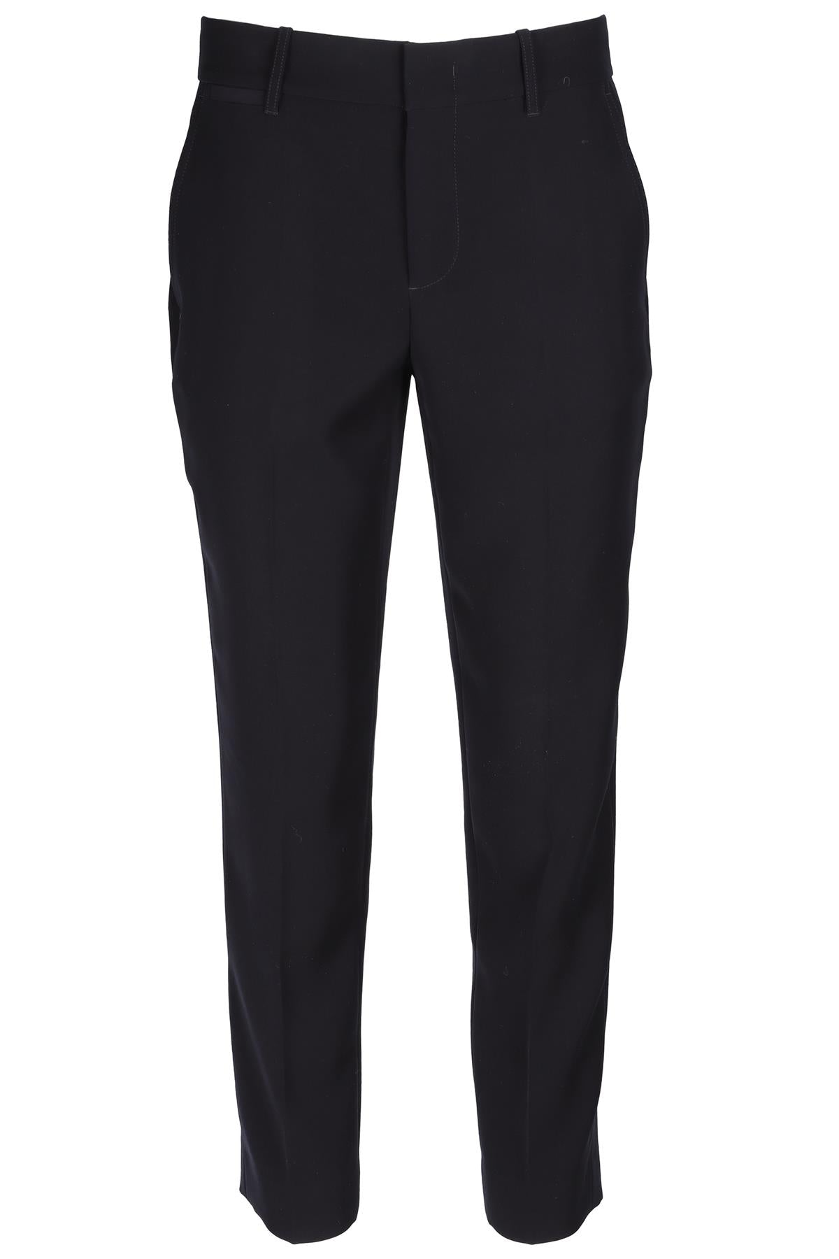 VINCE BLACK CREPE STRAIGHT LEG PANTS US 6 UK 10