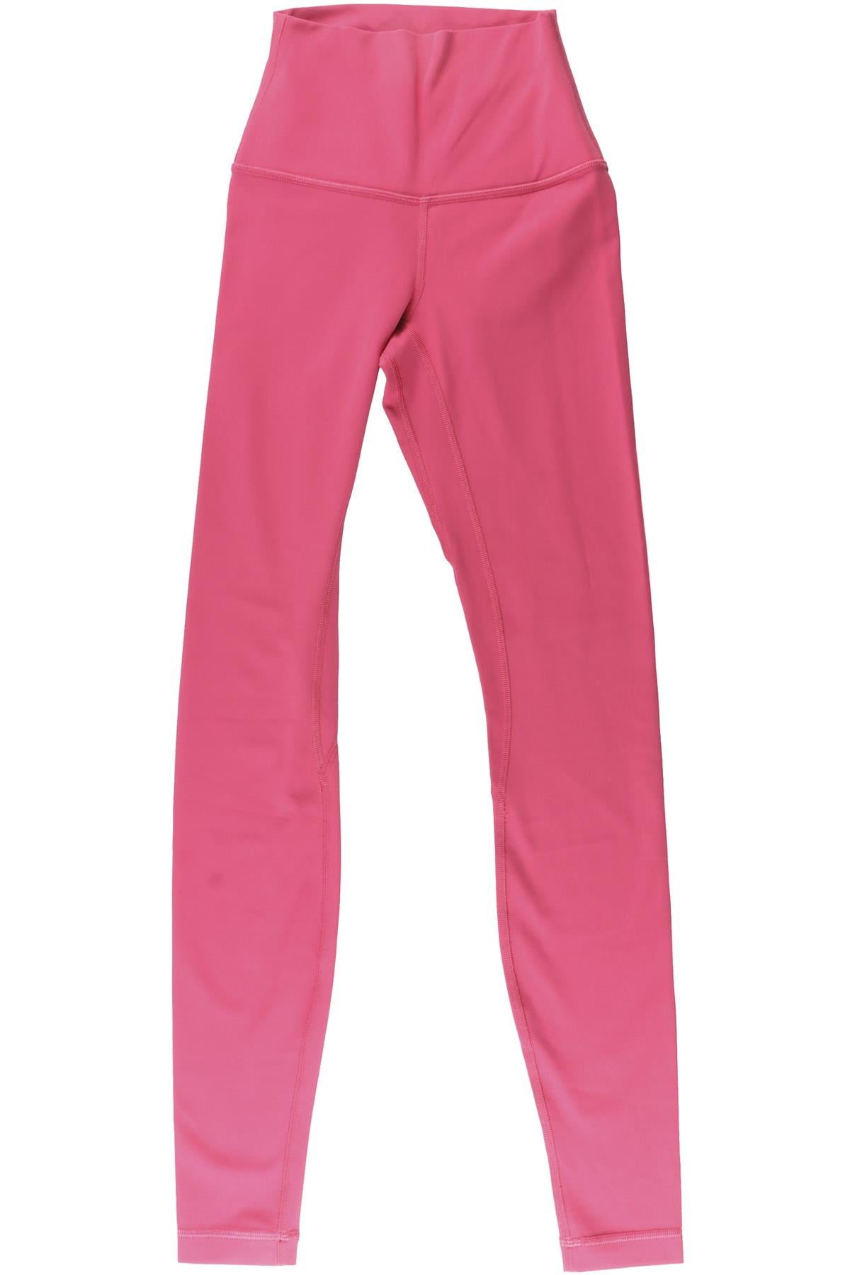 LULULEMON PINK JERSEY LEGGINGS US 0 UK 4