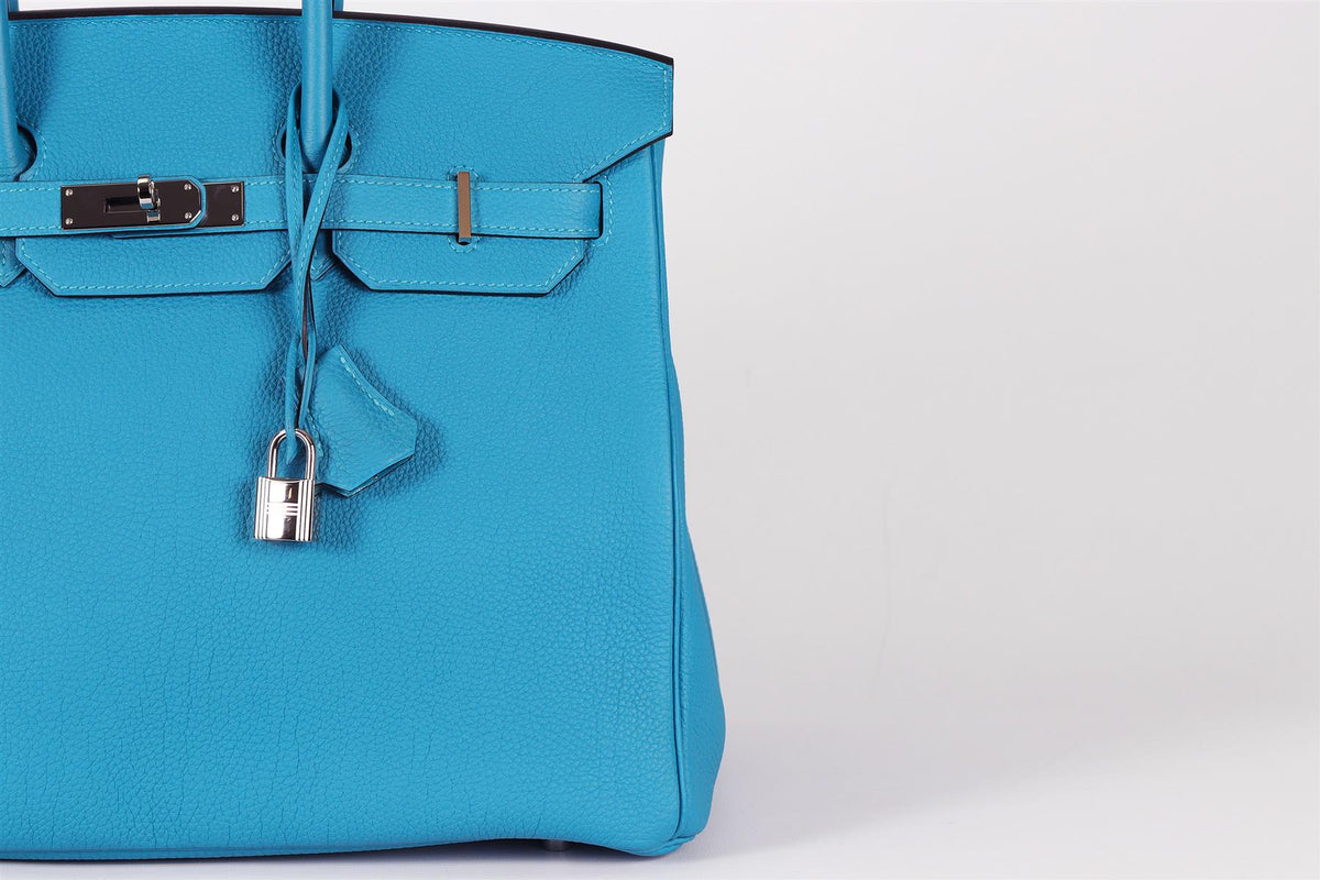 HERMÈS 2014 BIRKIN 35CM TOGO LEATHER BAG