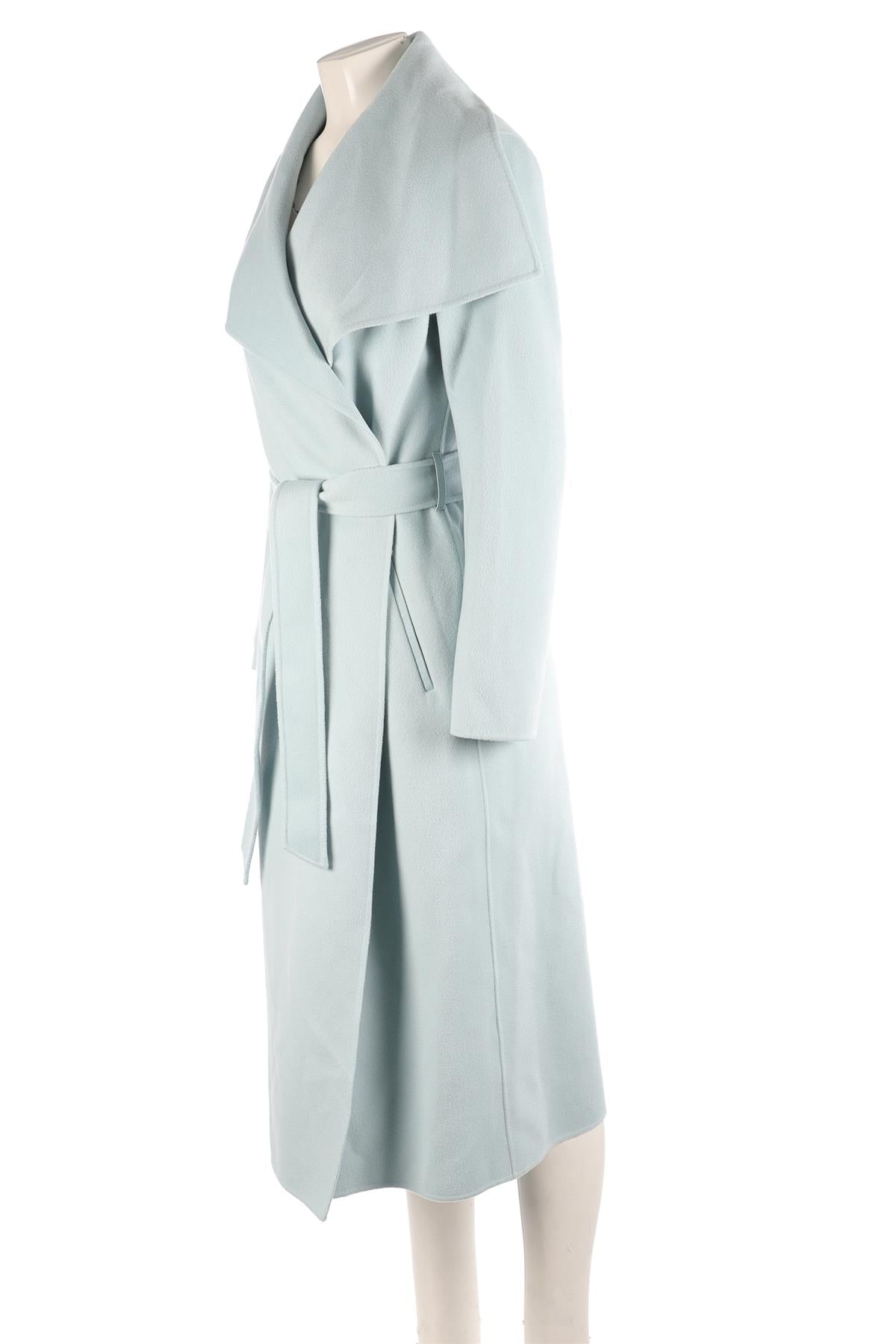 MACKAGE BLUE WOOL COAT MEDIUM