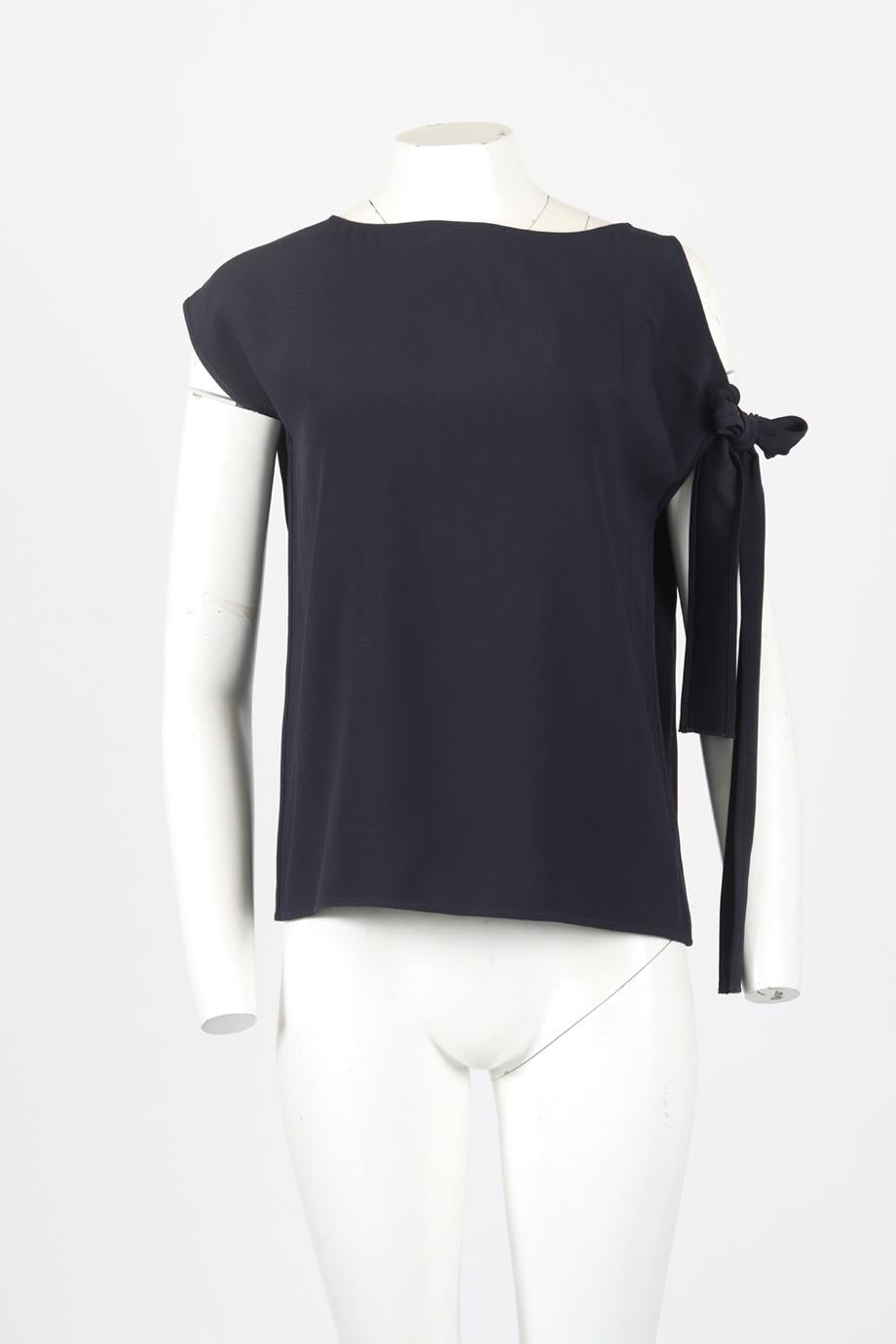 HELMUT LANG CREPE TOP SMALL