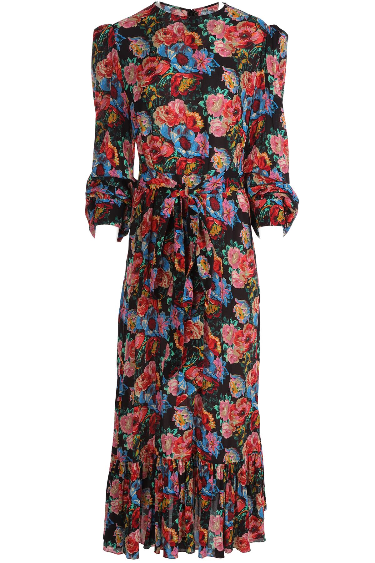 THE VAMPIRE'S WIFE MULTI CREPE MAXI DRESS UK 16