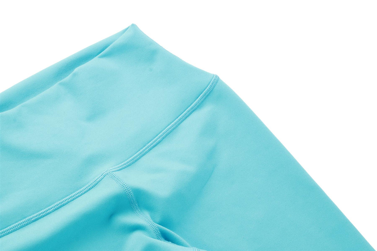 ALO BLUE SPANDEX LEGGINGS SMALL