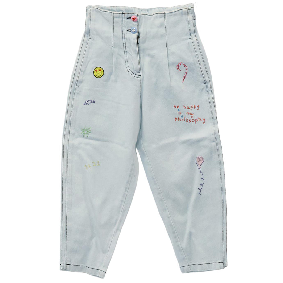 PHILOSOPHY DI LORENZO SERAFINI KIDS GIRLS JEANS 8-12 YEARS