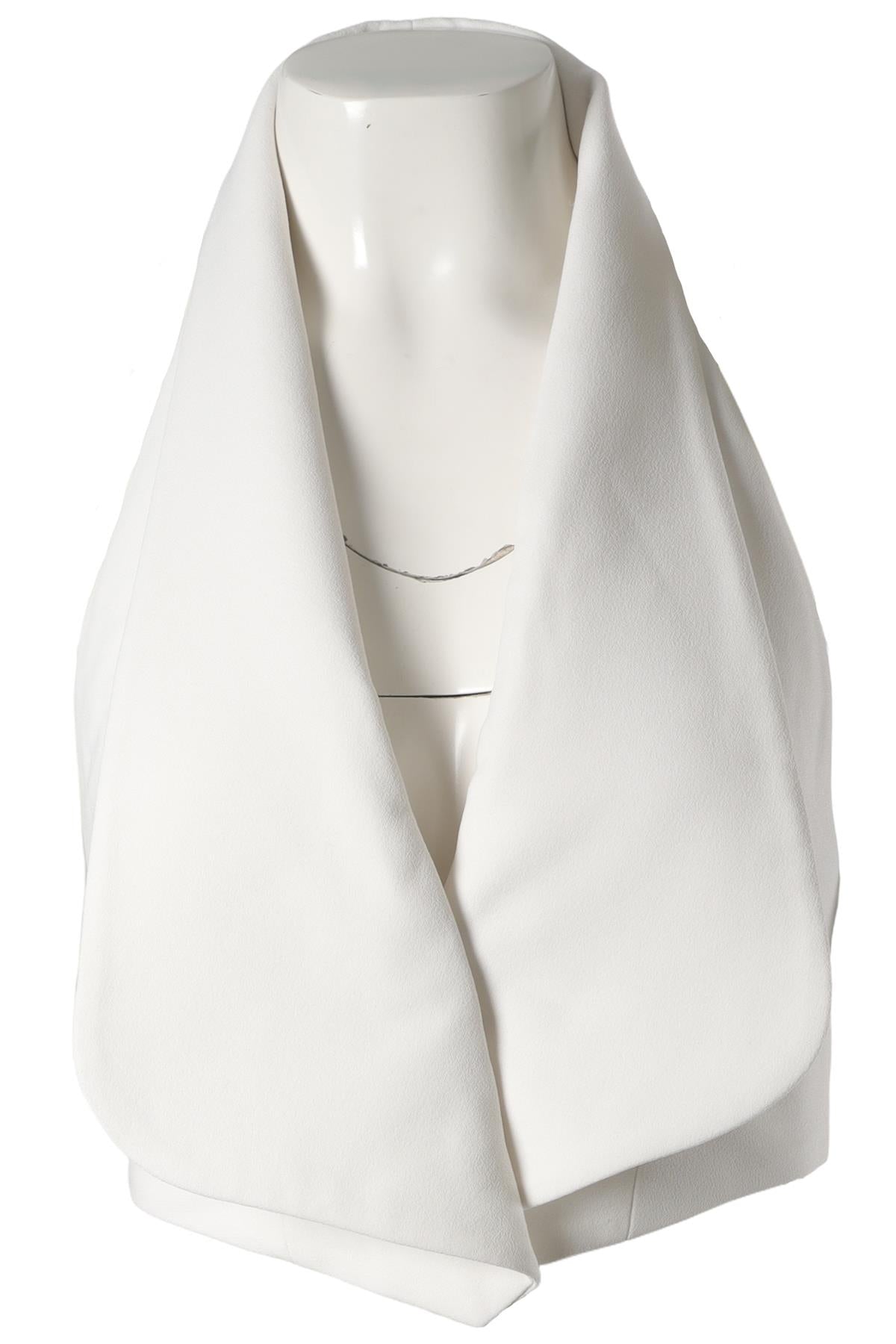 MÔNOT WHITE CREPE TOP IT 40 UK 8