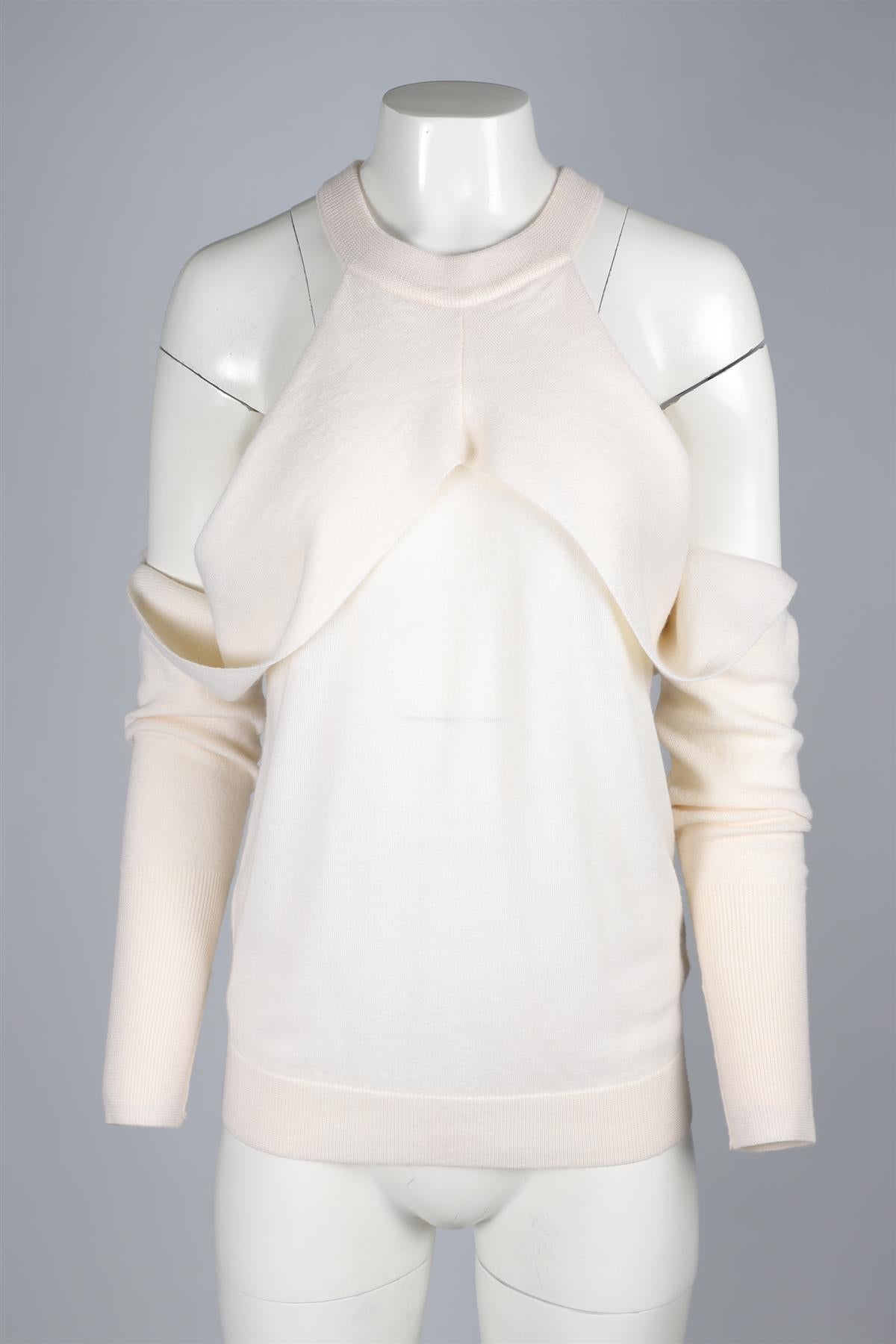 DION LEE CREAM WOOL SWEATER UK 6