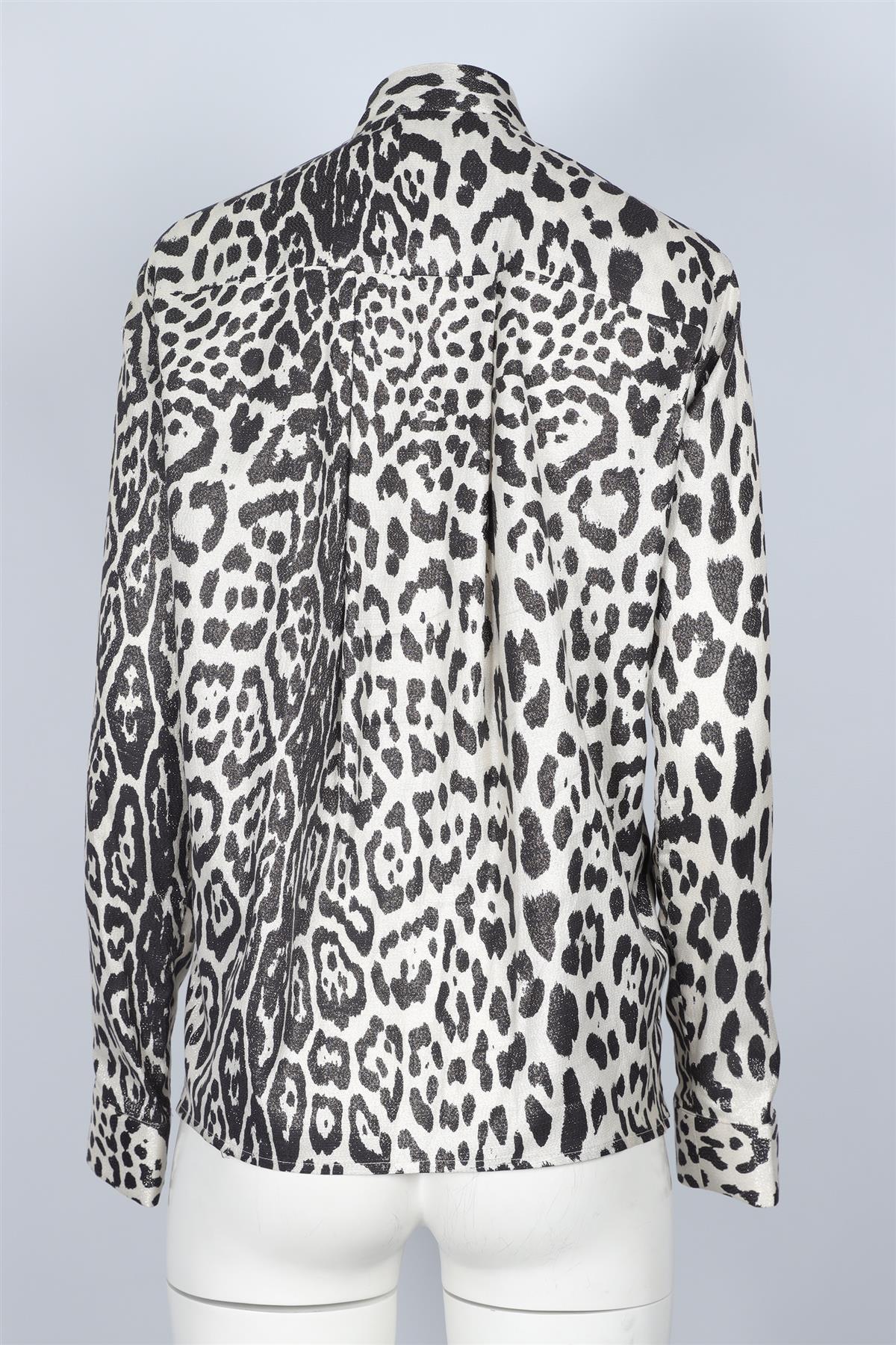 HAIDER ACKERMANN MULTI SILK TOP FR 40 UK 12