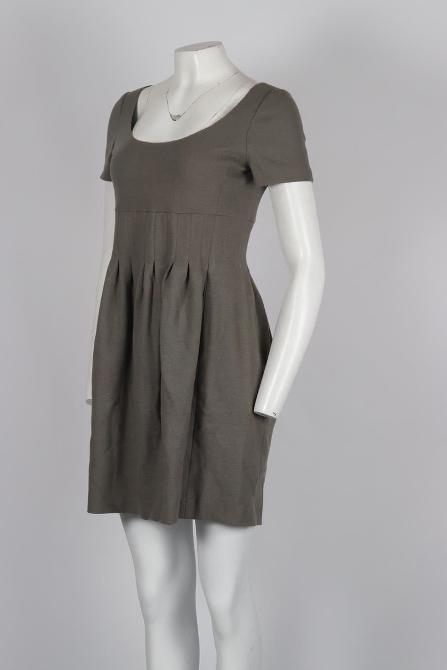 FENDI WOOL MINI DRESS IT 42 UK 10