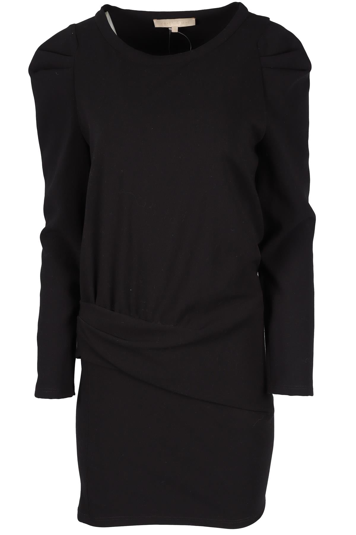 VANESSA BRUNO BLACK COTTON DRESS UK 10