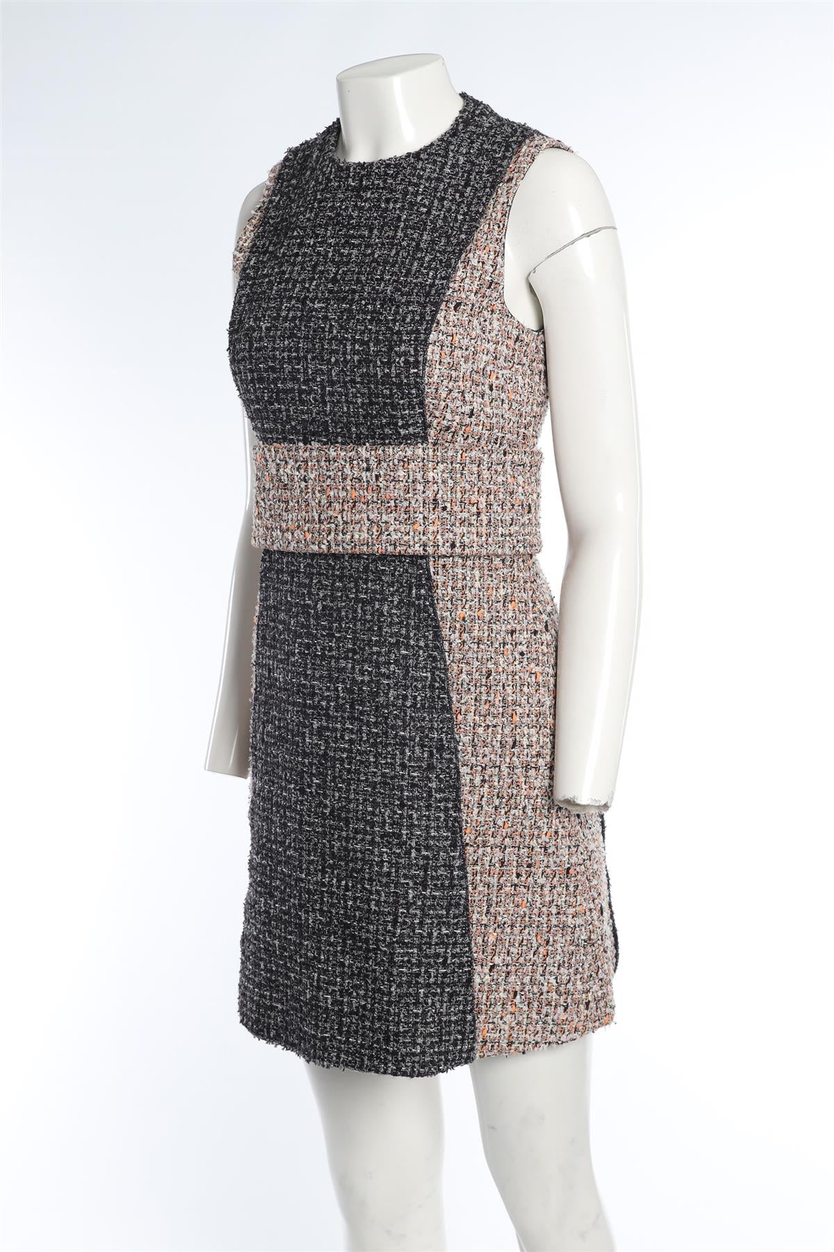 PROENZA SCHOULER MULTI COTTON MIDI DRESS US 6 UK 10