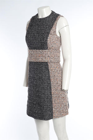 PROENZA SCHOULER MULTI COTTON MIDI DRESS US 6 UK 10
