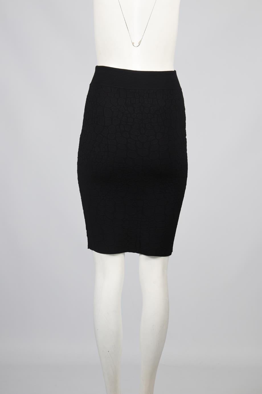 ALEXANDER MCQUEEN KNIT MIDI SKIRT SMALL