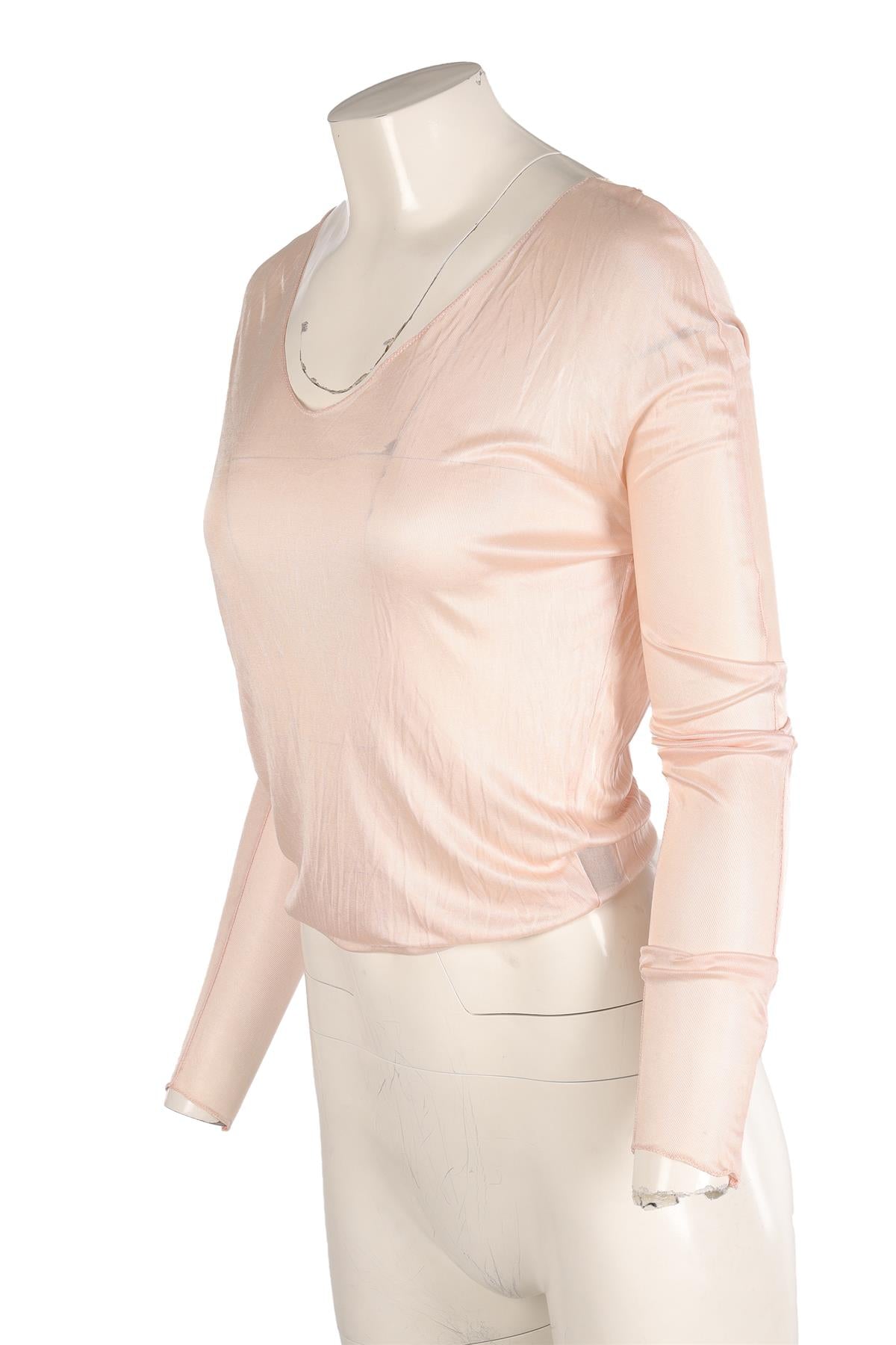 GUCCI PINK JERSEY TOP SMALL