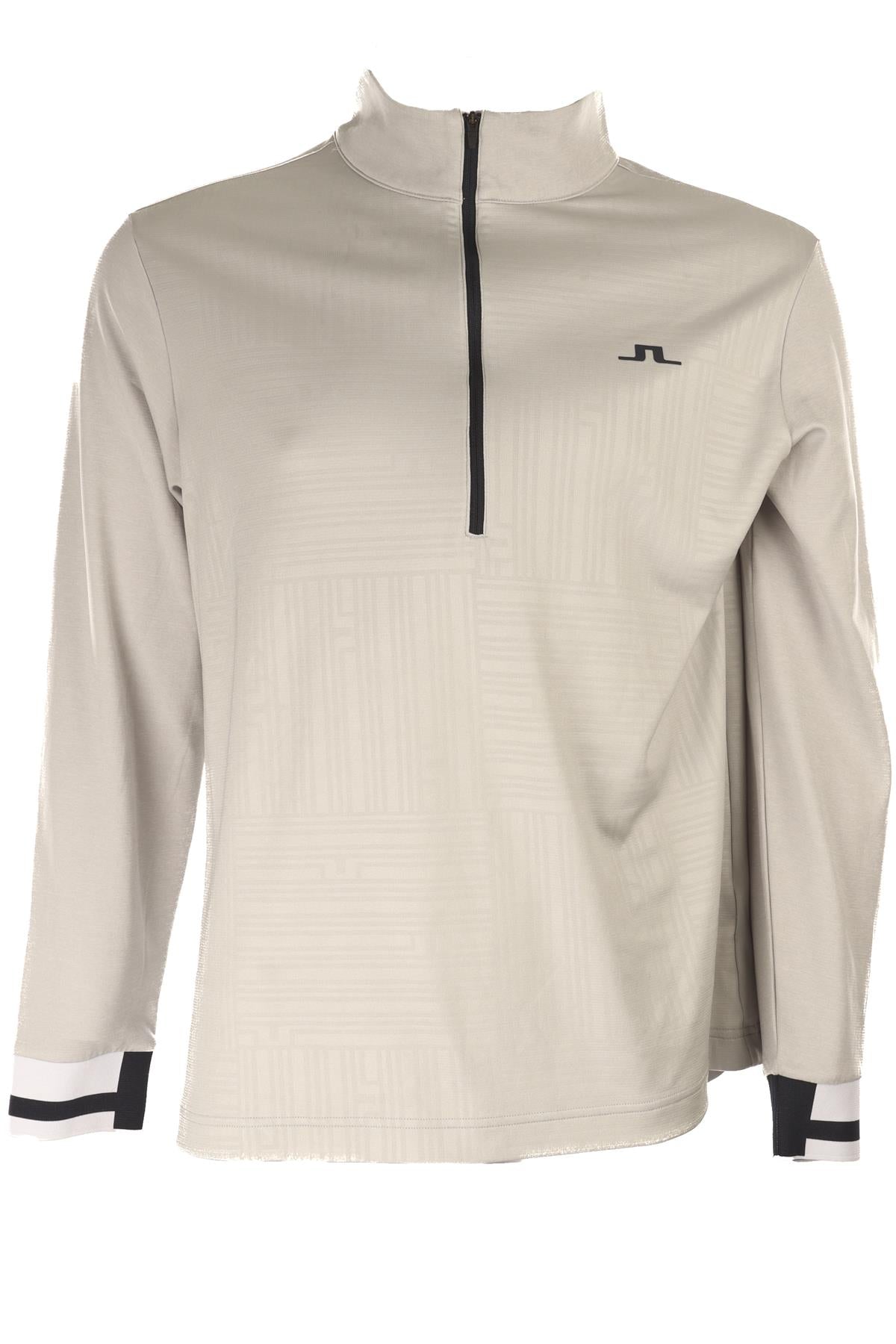 J LINDEBERG GREY MEN'S JERSEY TOP XLARGE