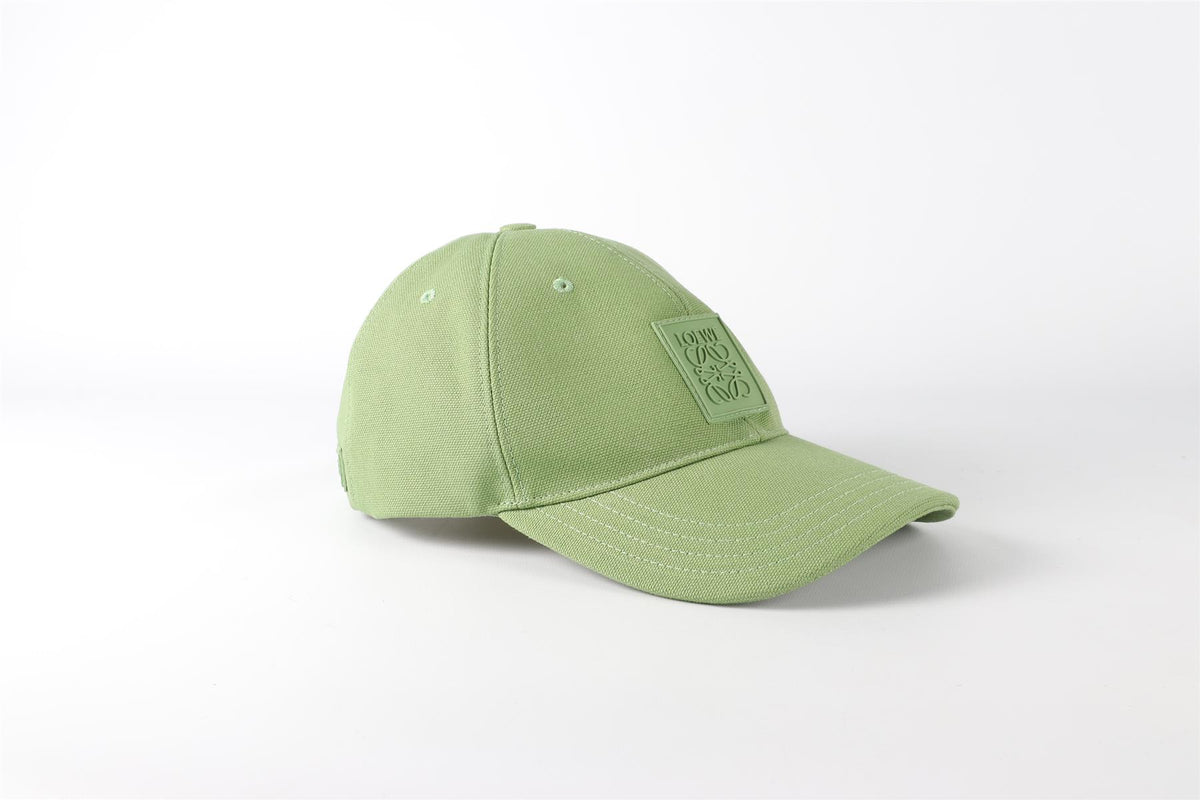 LOEWE GREEN COTTON BASEBALL CAP