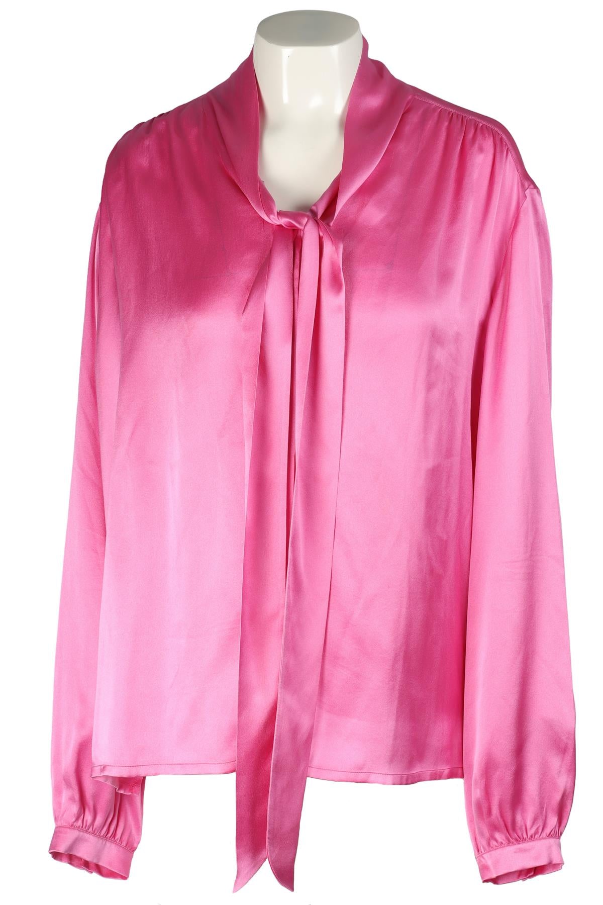 GUCCI PINK SILK TOP IT 46 UK 14