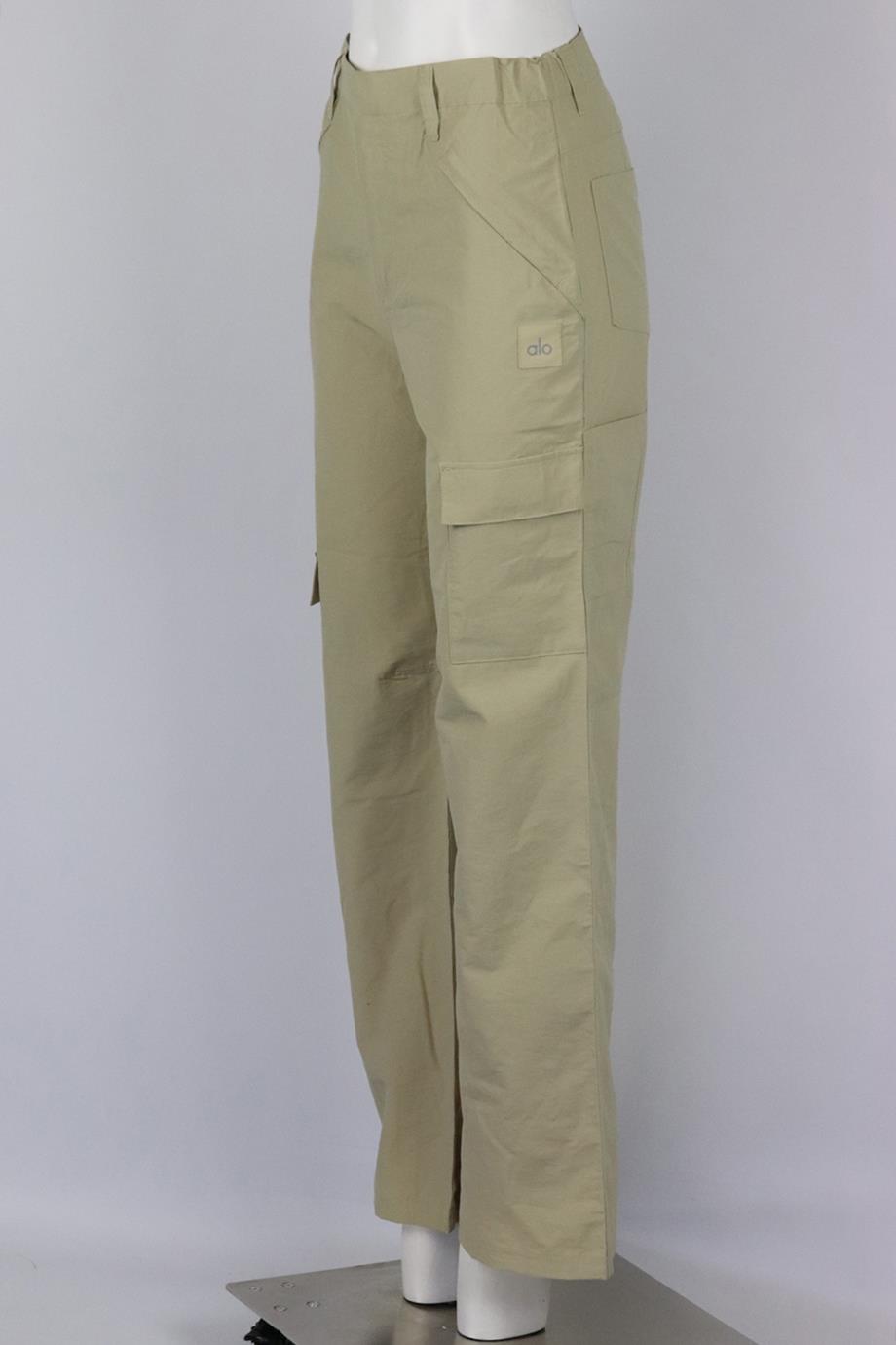 ALO YOGA COTTON BLEND CARGO PANTS SMALL