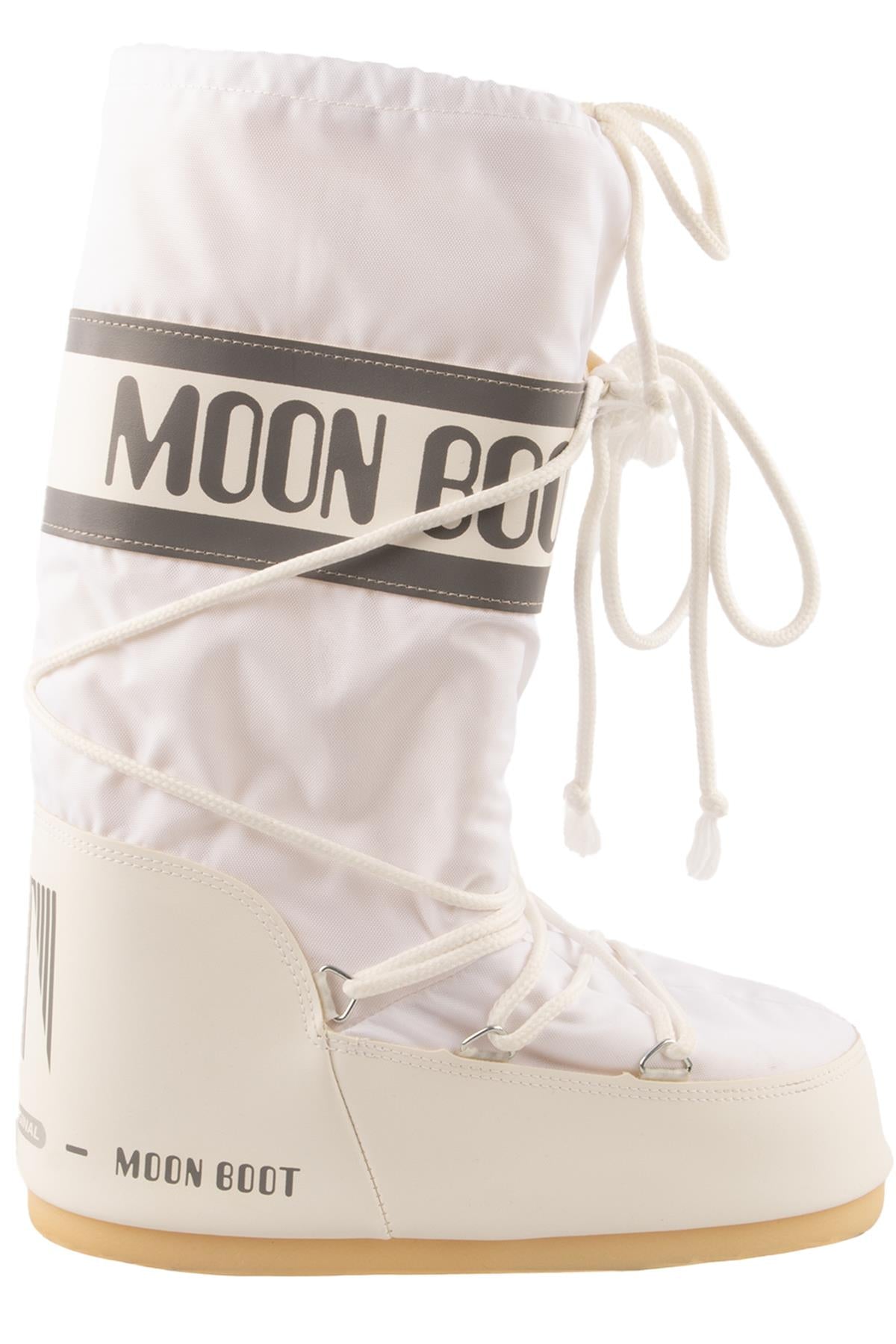 MOON BOOT WHITE SHELL BOOTS EU 39-41 UK 6-8 US 9-11