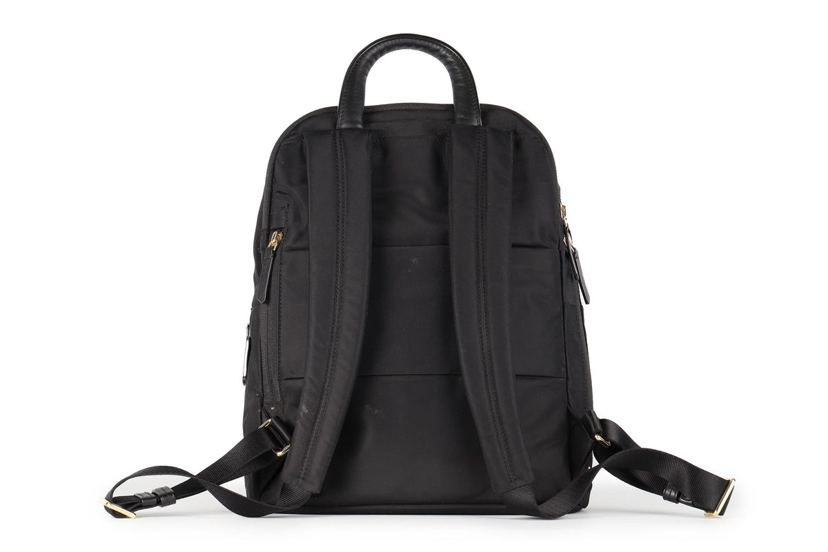 TUMI BLACK SHELL BACKPACK