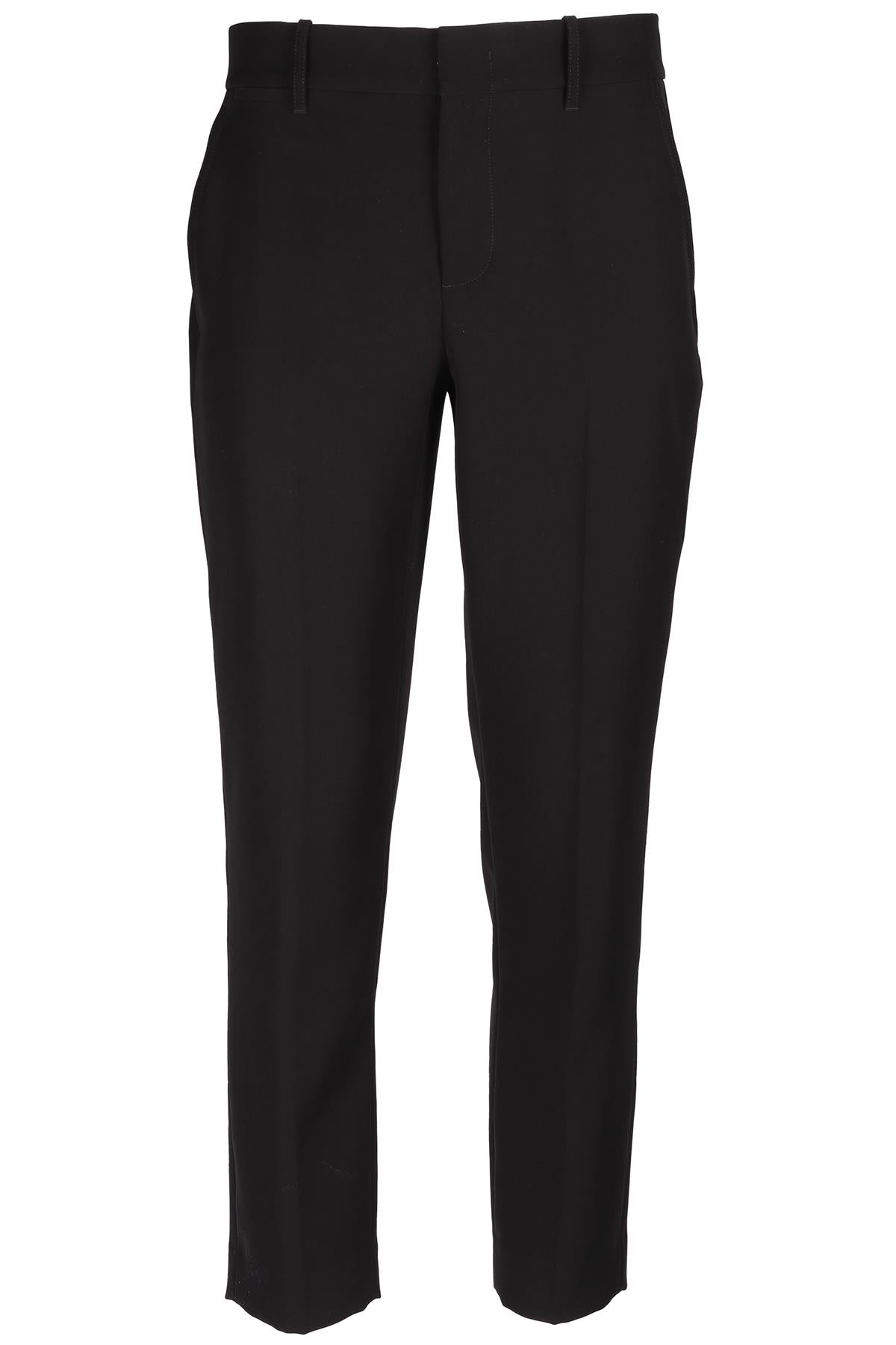 VINCE BLACK CREPE STRAIGHT LEG PANTS US 6 UK 10
