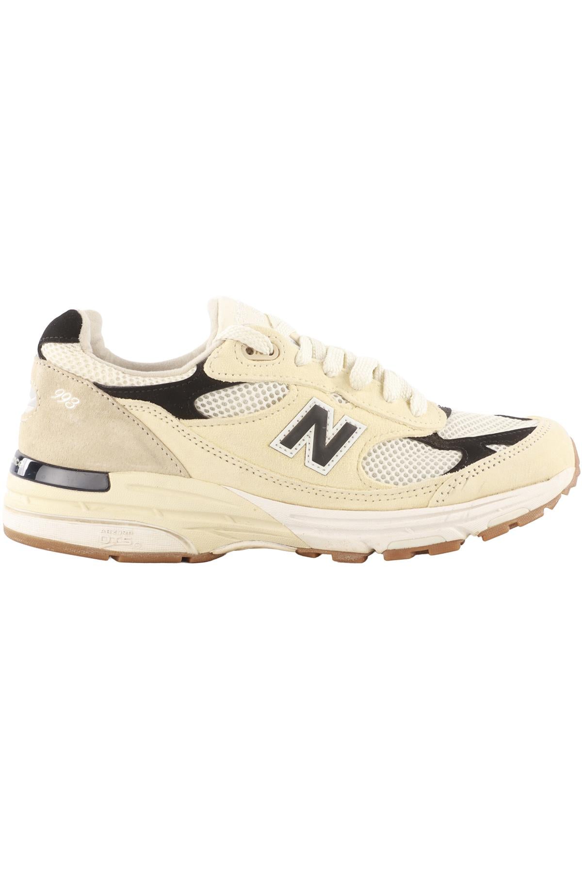 NEW BALANCE + TEDDY SANTIS CREAM 993 SEA SALT BLACK SNEAKERS EU 38.5 UK 5.5 US 6