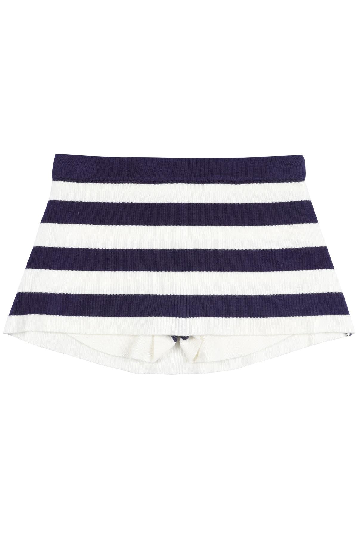 FRANKIE'S BIKINIS NAVY KNIT SKORT XSMALL