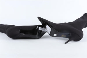 BALENCIAGA BLACK KNIFE ANKLE BOOTS EU 37.5 UK 4.5 US 7.5