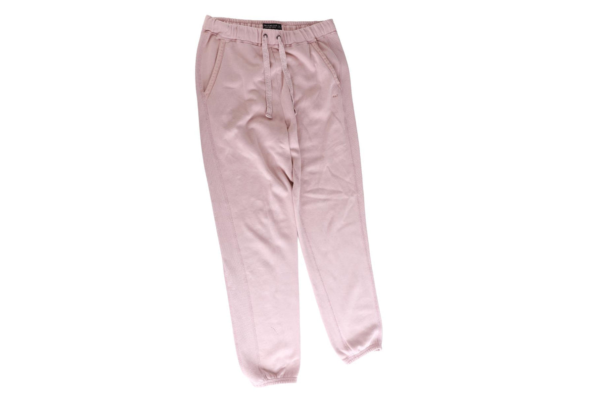 ABERCROMBIE & FITCH PINK COTTON TRACK PANTS XLARGE