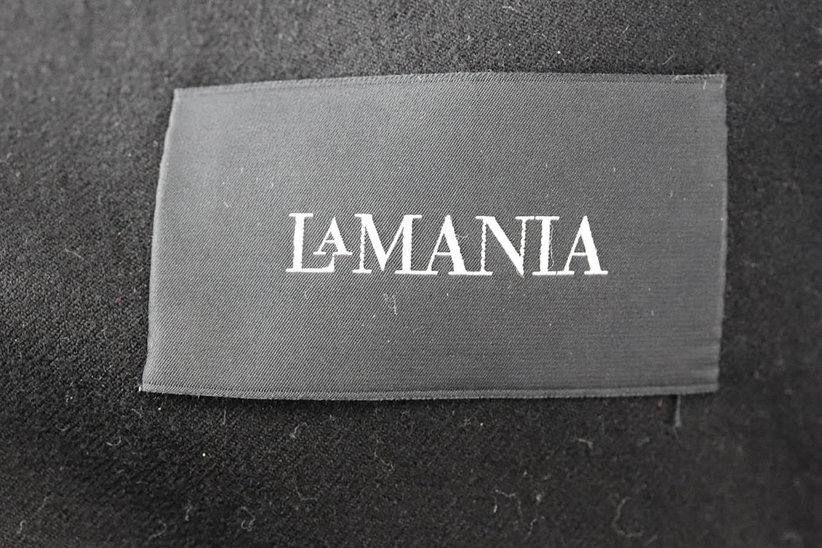 LA MANIA WOOL TAPERED LEG PANTS FR 38 UK 10