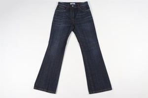 PRADA BLUE HIGH RISE FLARED JEANS IT 40