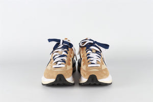 NIKE + SACAI VAPORWAFFLE TAN NAVY SNEAKERS EU 39 UK 6 US 6.5