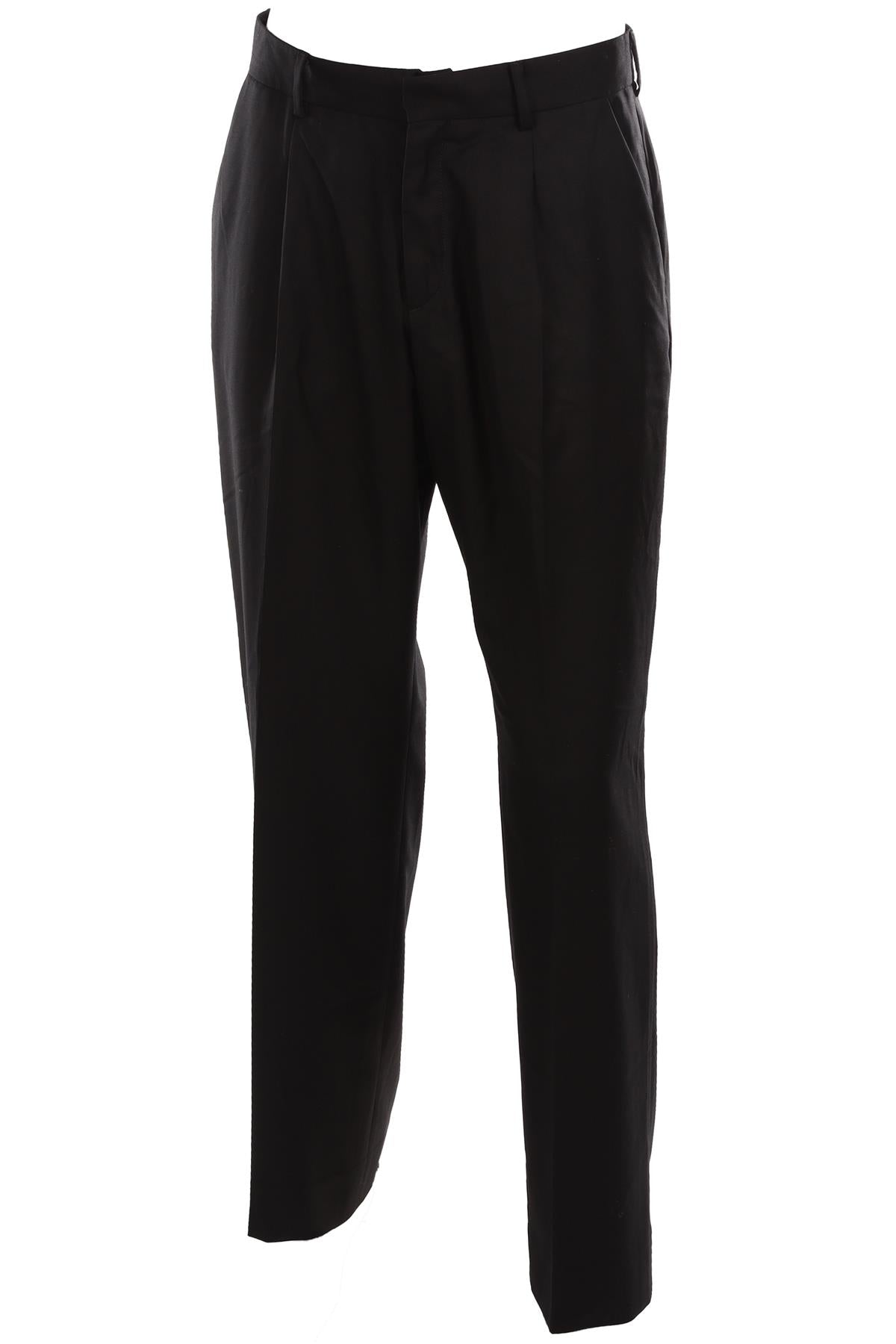 ENFANTS RICHES DÉPRIMÉS BLACK WOOL PANTS EU 48 UK/US 32