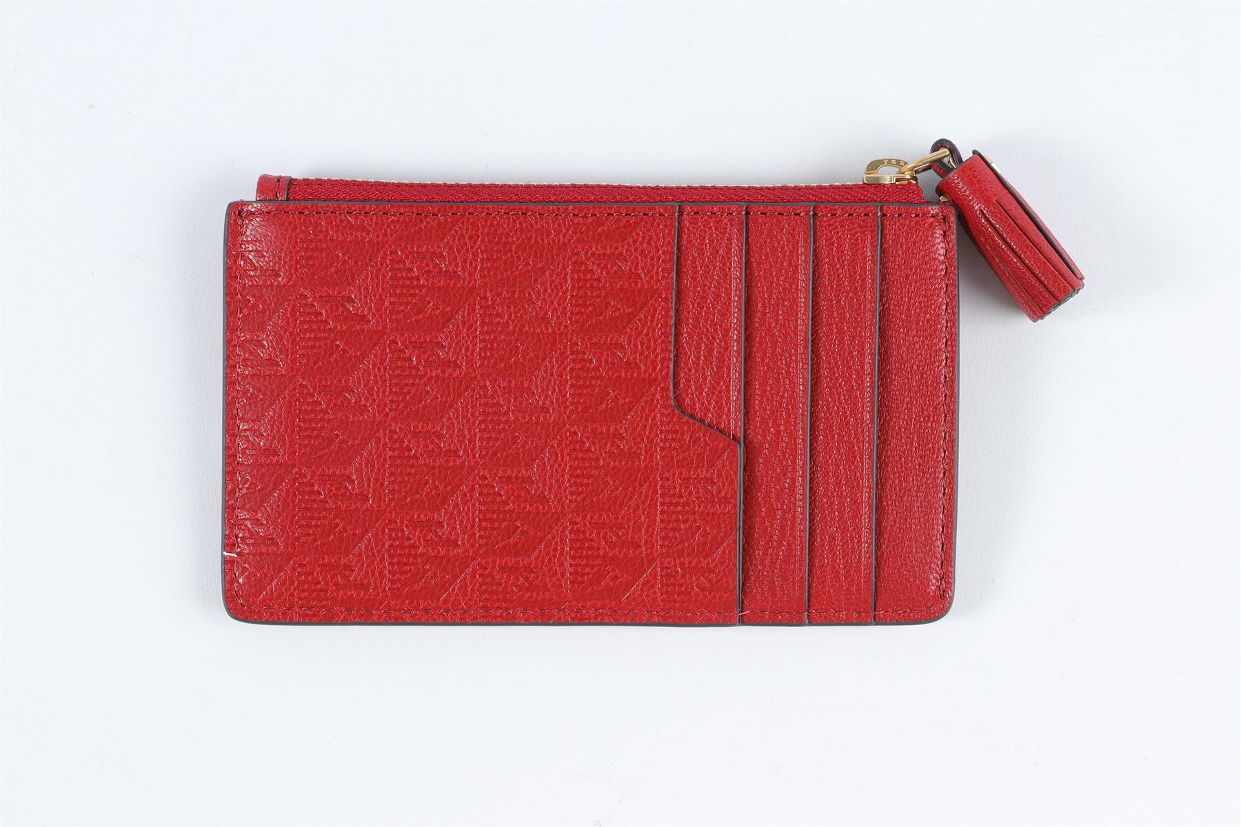 ANYA HINDMARCH RED COCA COLA LEATHER WALLET