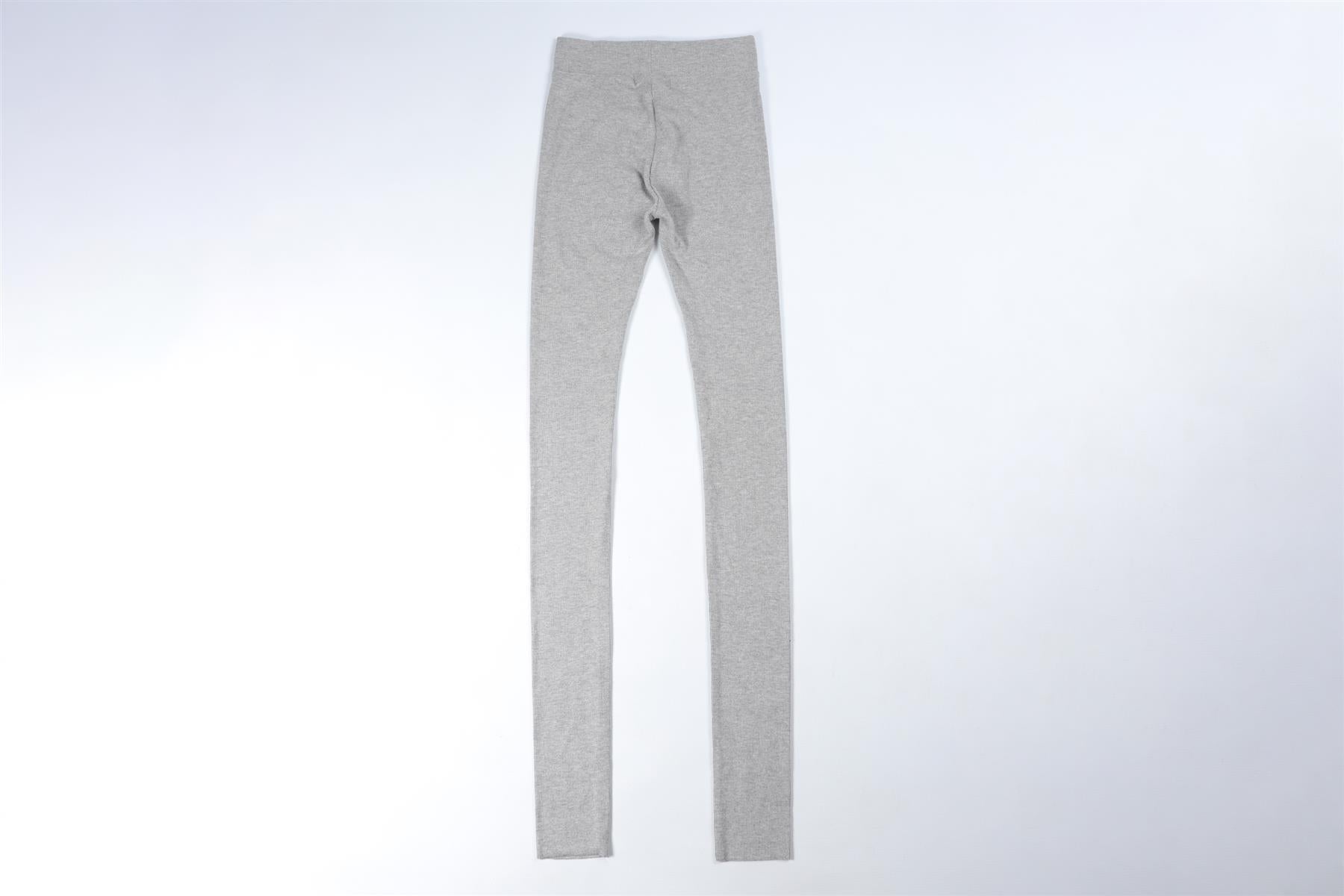 ETERNE GREY COTTON LEGGINGS XSMALL