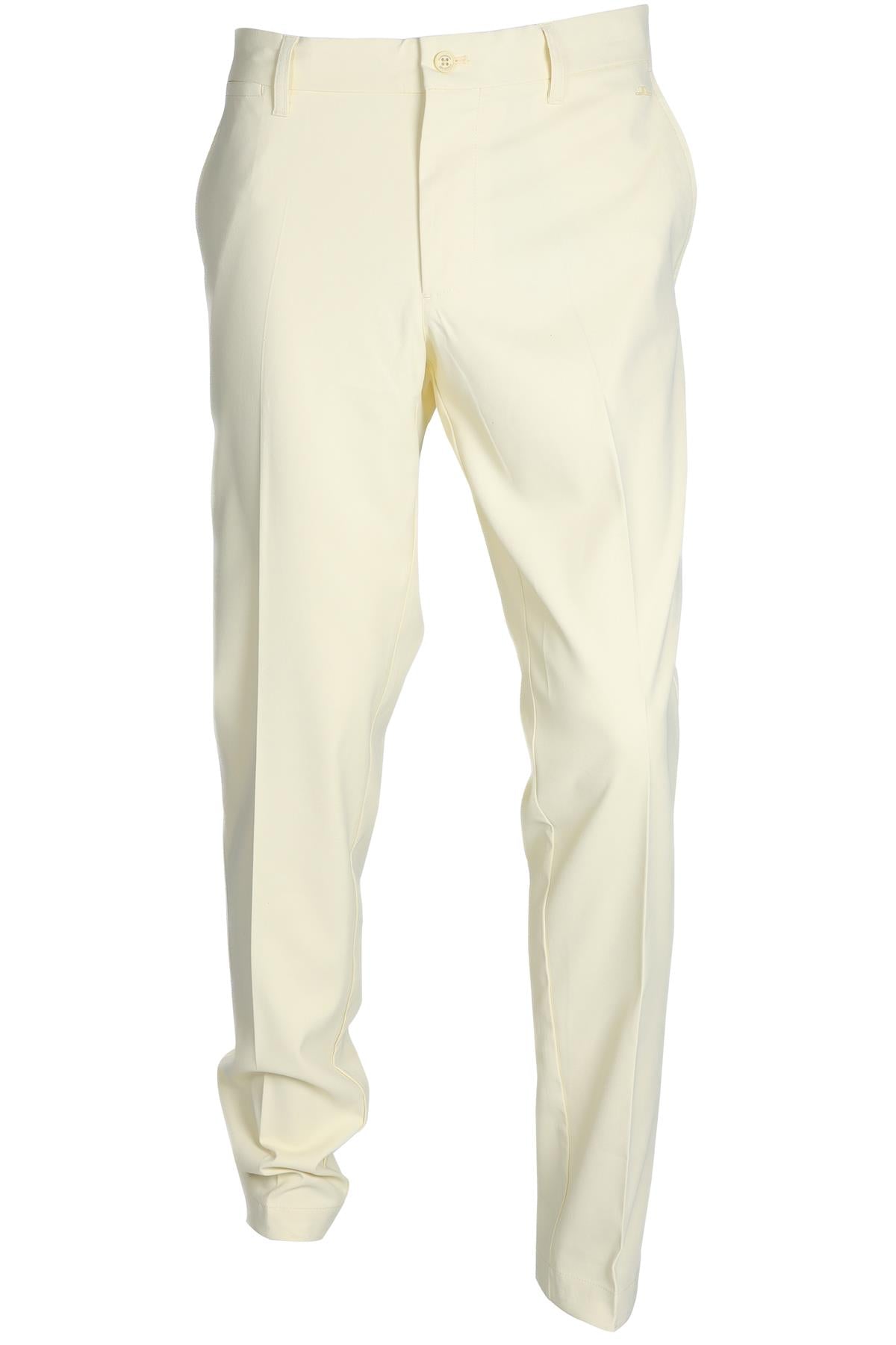 J LINDBERG YELLOW MEN'S JERSEY STRAIGHT LEG PANTS