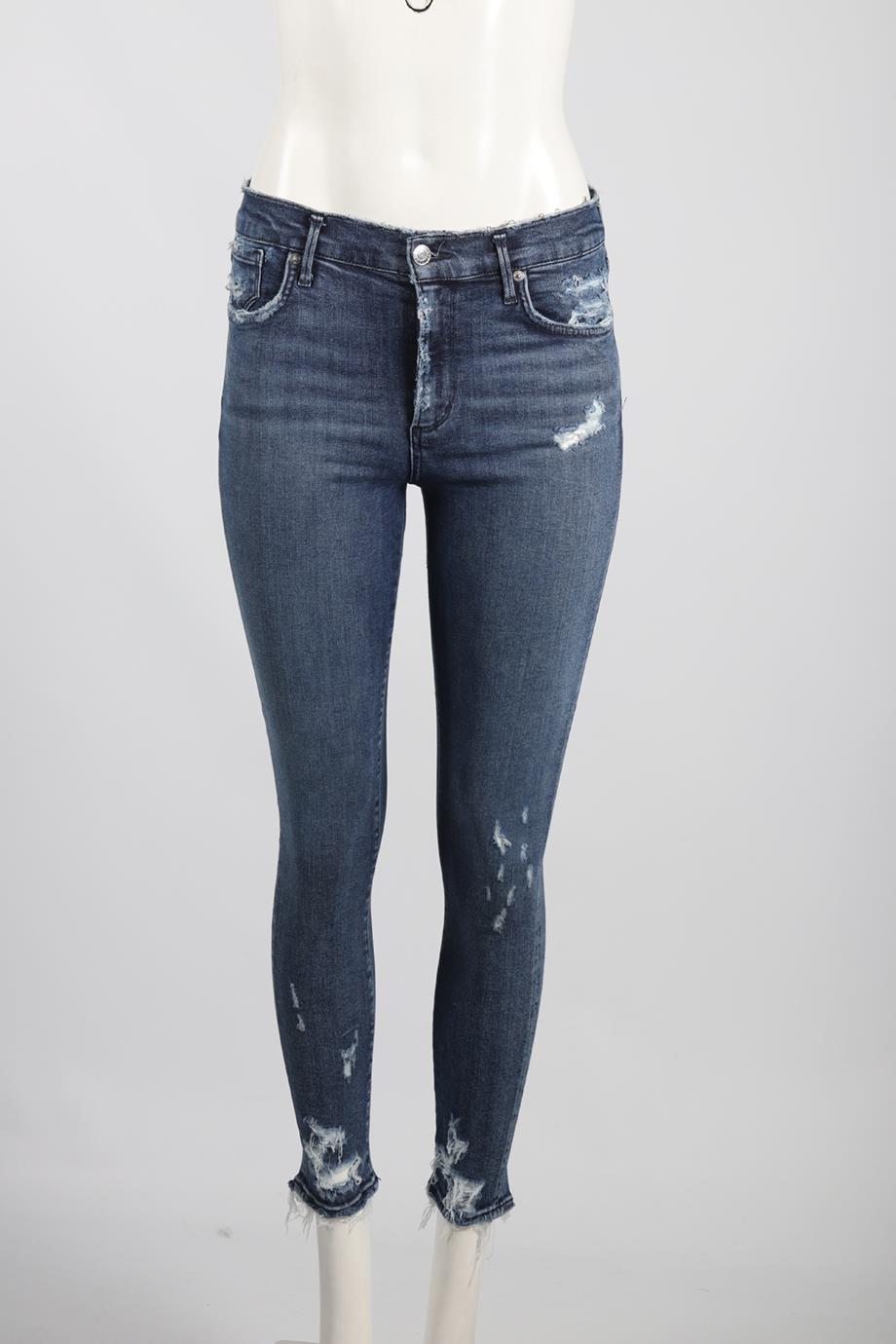 AGOLDE HIGH RISE SKINNY JEANS W27 UK 8-10