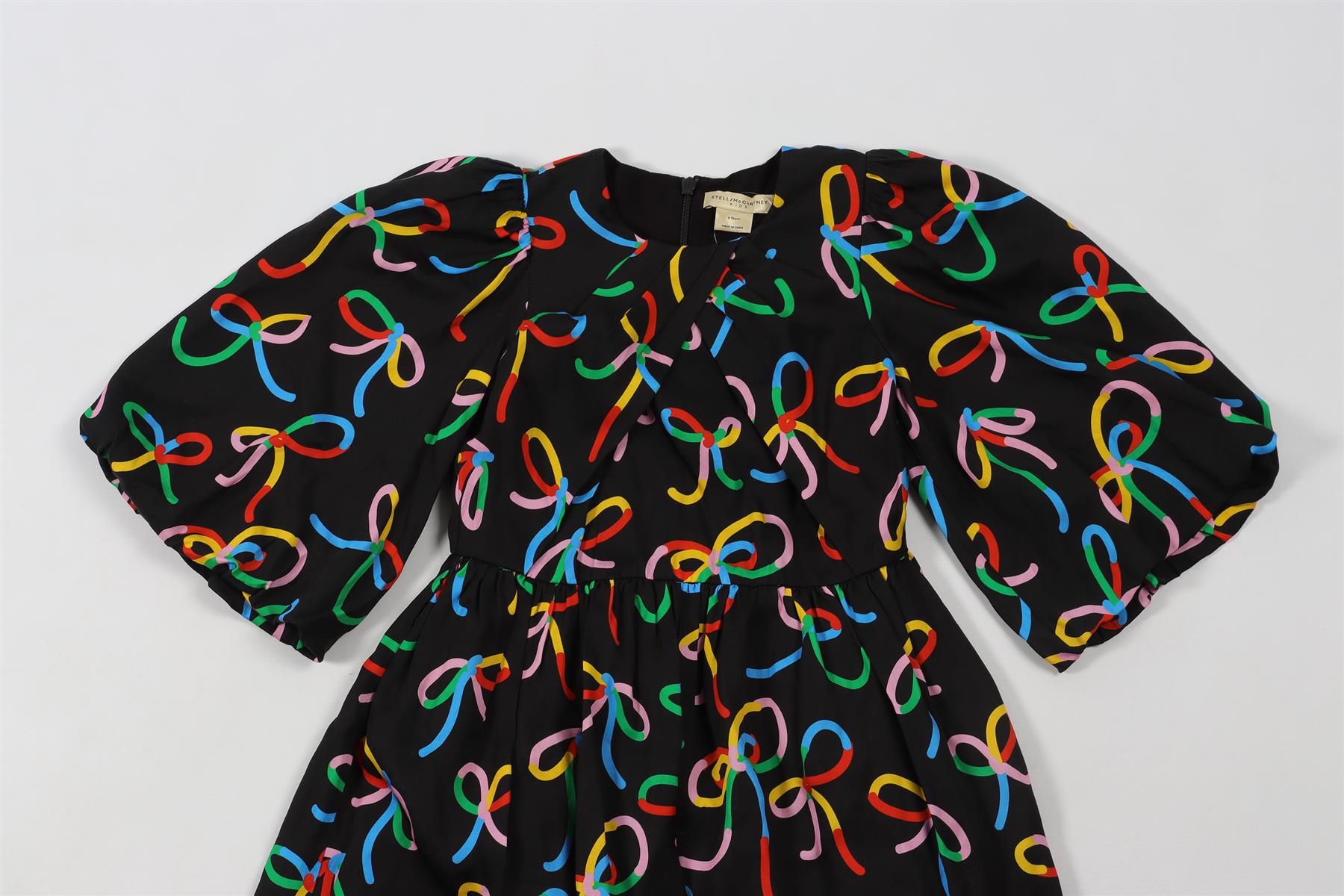 STELLA MCCARTNEY BLACK KIDS GIRLS DRESS 6 YEARS