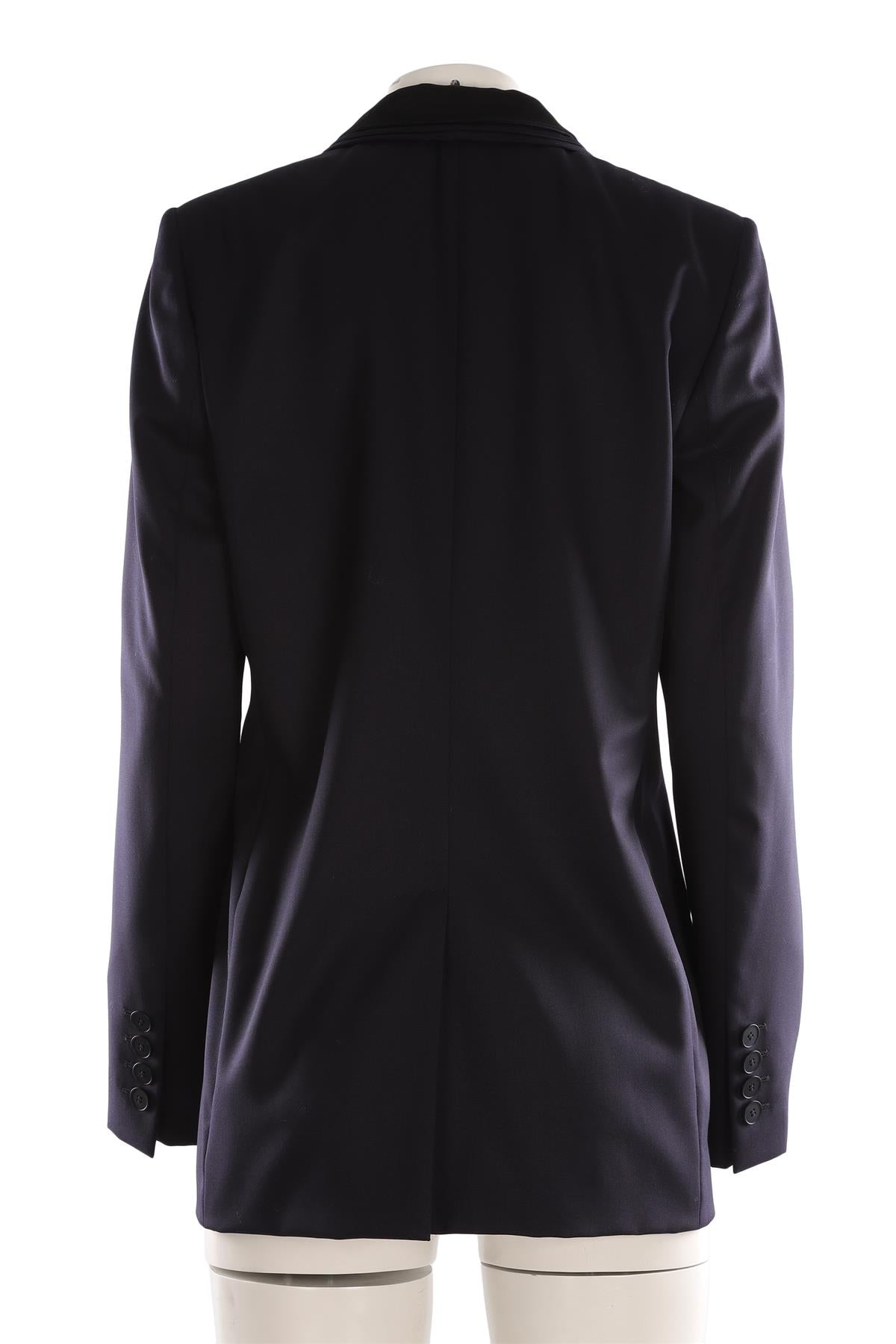 STELLA MCCARTNEY NAVY WOOL BLAZER IT 46 UK 14