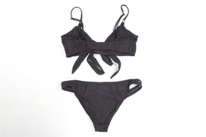 MELISSA ODABASH BLACK BIKINI UK 12-14