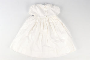 RALPH LAUREN WHITE BABY GIRLS DRESS AND BLOOMERS 18 MONTHS