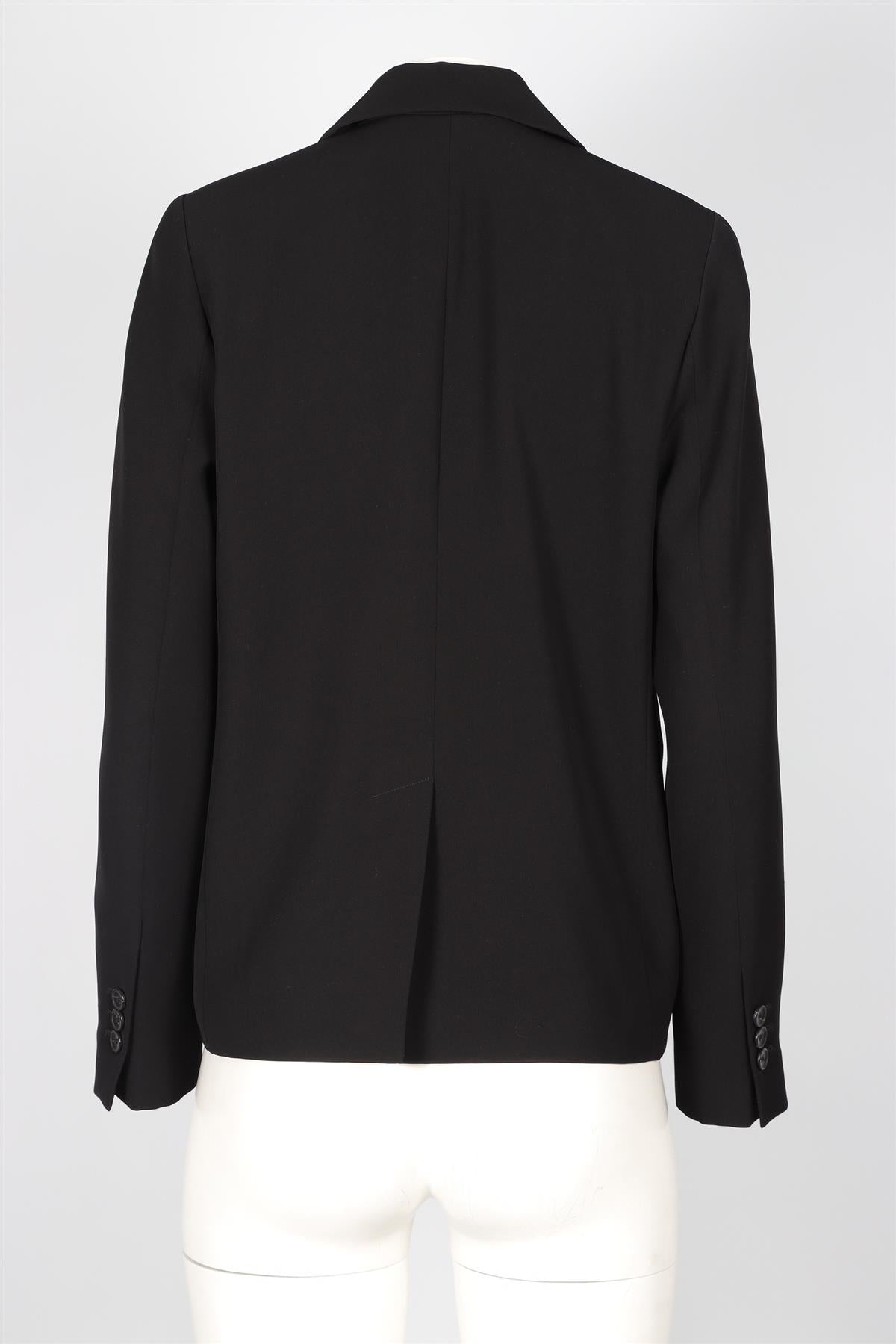 VINCE BLACK CREPE BLAZER US 6 UK 10