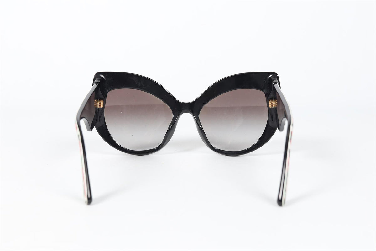 DOLCE & GABBANA CATE EYE ACETATE SUNGLASSES