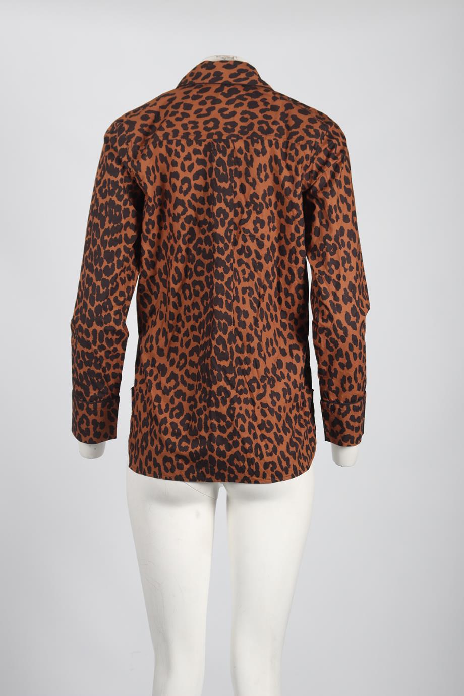 GANNI COTTON SHIRT DE 34 UK 8