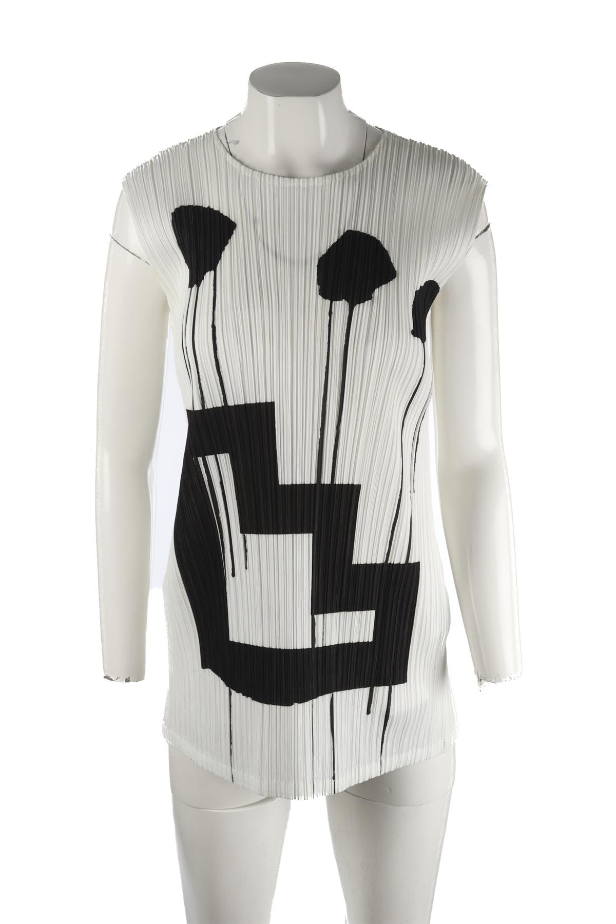 ISSEY MIYAKE + IKKO TANAKA IVORY TOP JP 3 UK 8